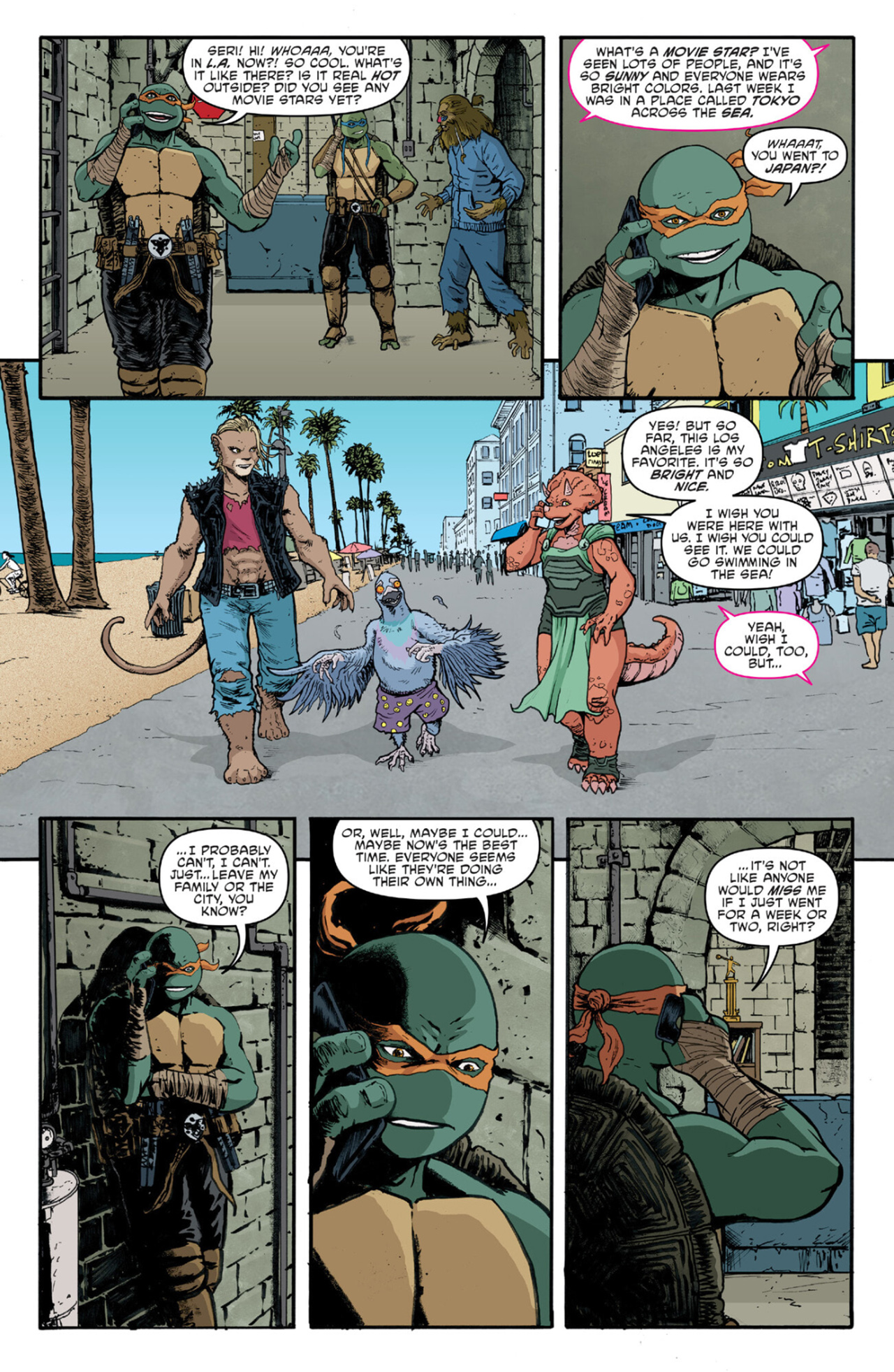 Read Teenage Mutant Ninja Turtles (2011) EN Manga Online