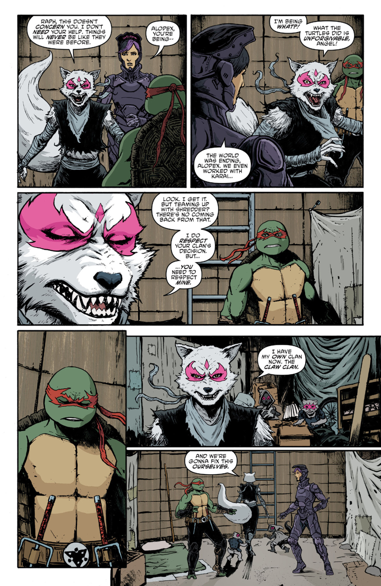 Read Teenage Mutant Ninja Turtles (2011) EN Manga Online