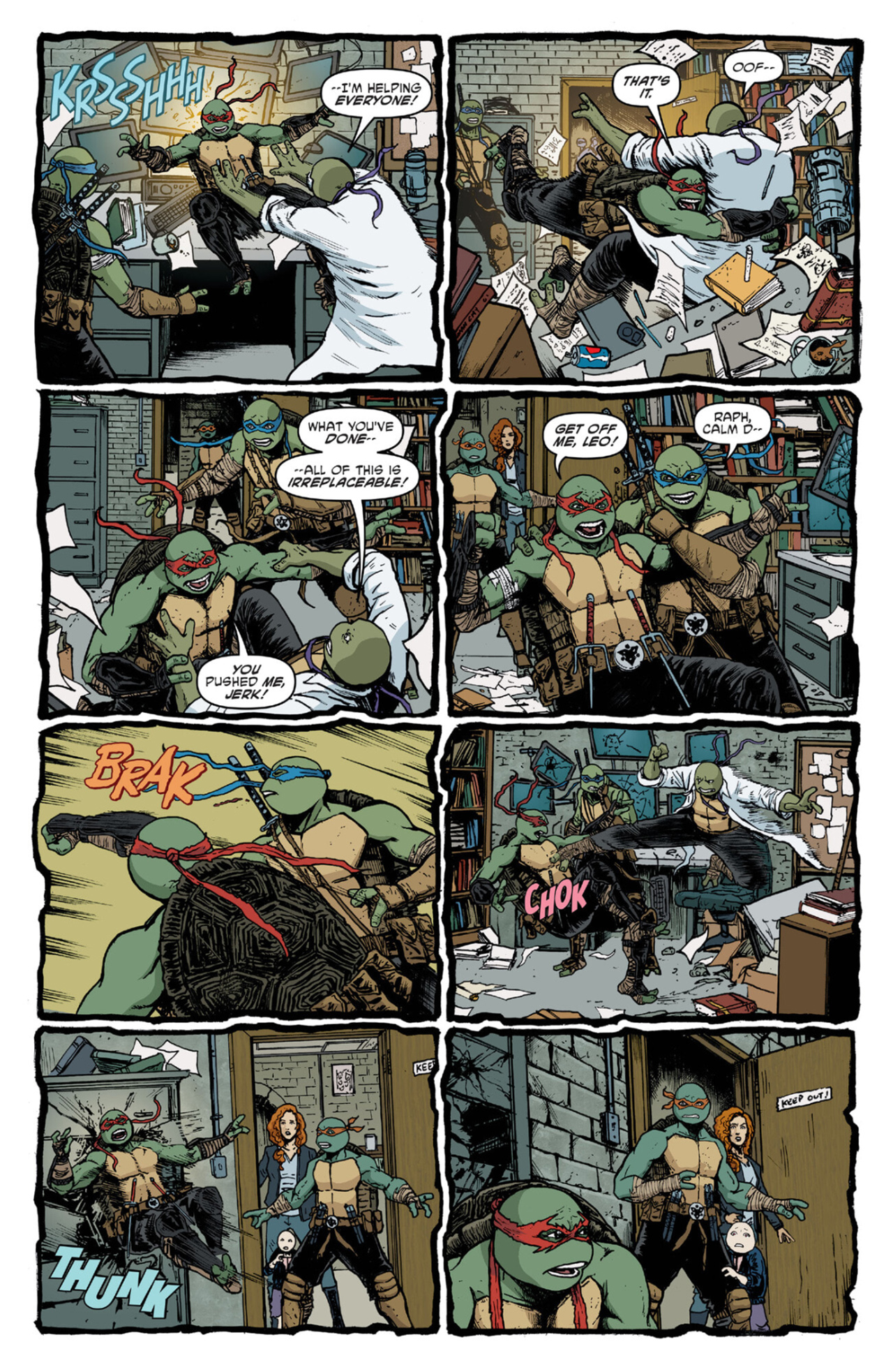 Read Teenage Mutant Ninja Turtles (2011) EN Manga Online