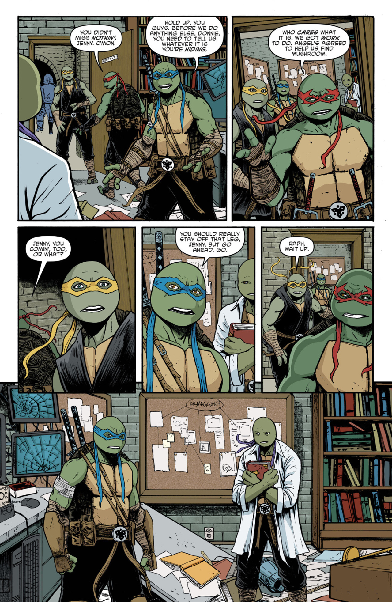 Read Teenage Mutant Ninja Turtles (2011) EN Manga Online