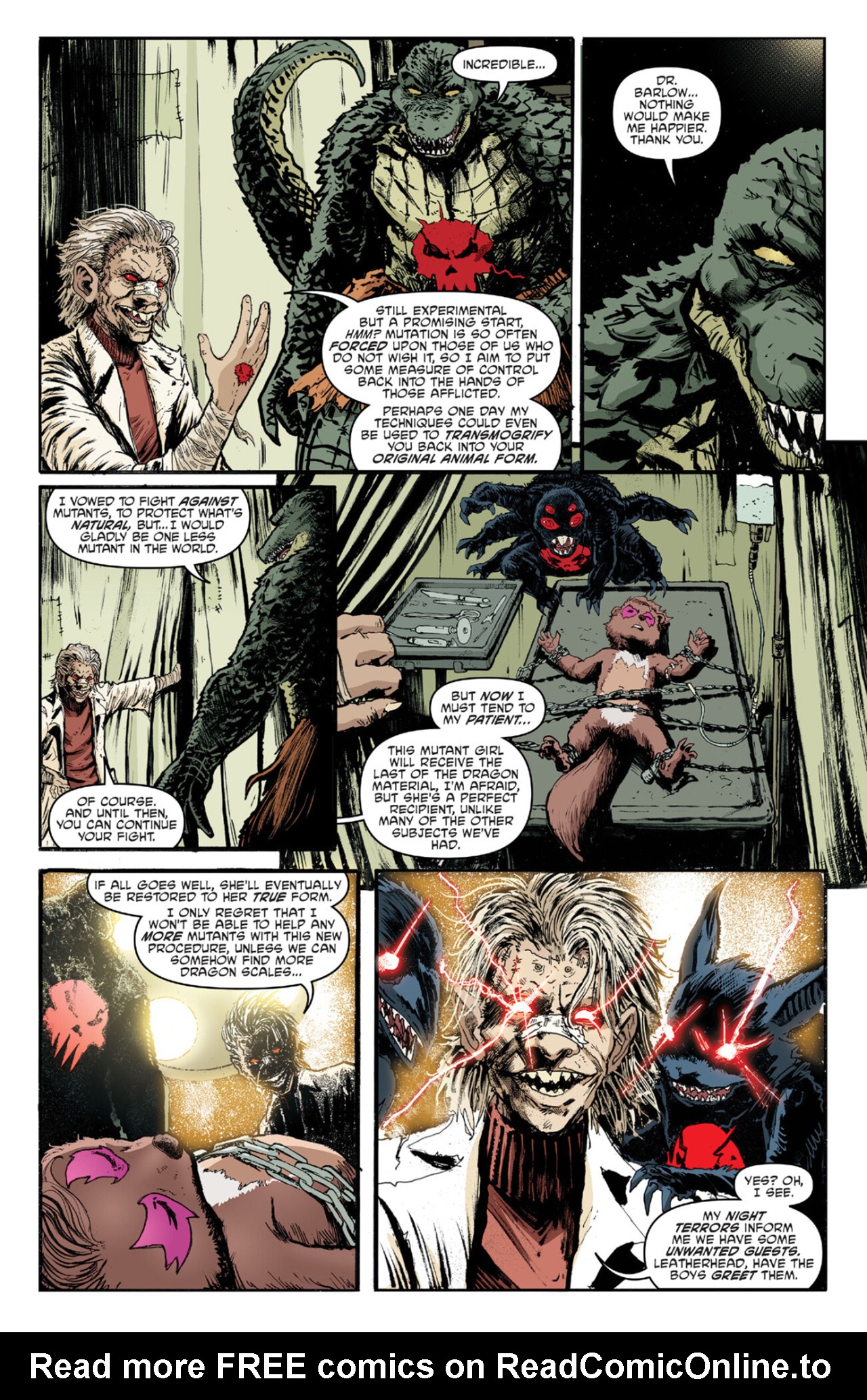 Read Teenage Mutant Ninja Turtles (2011) EN Manga Online