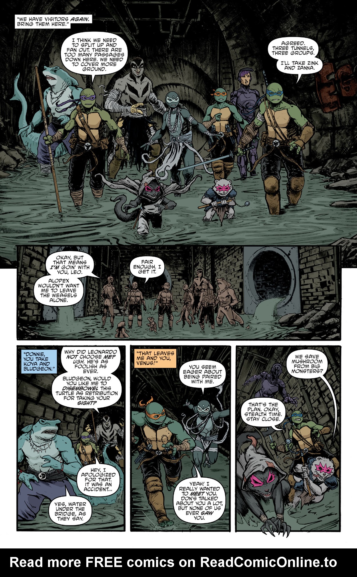 Read Teenage Mutant Ninja Turtles (2011) EN Manga Online