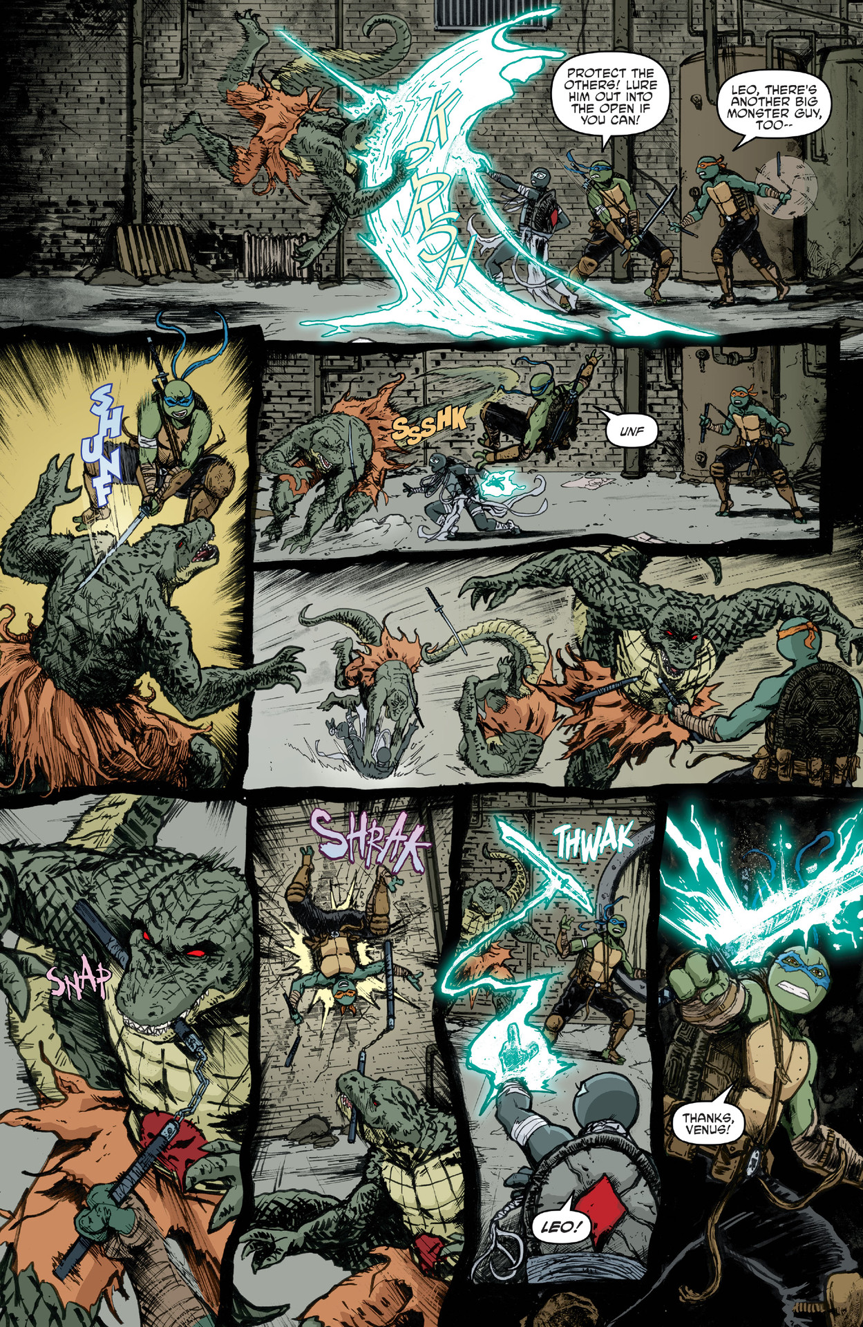 Read Teenage Mutant Ninja Turtles (2011) EN Manga Online