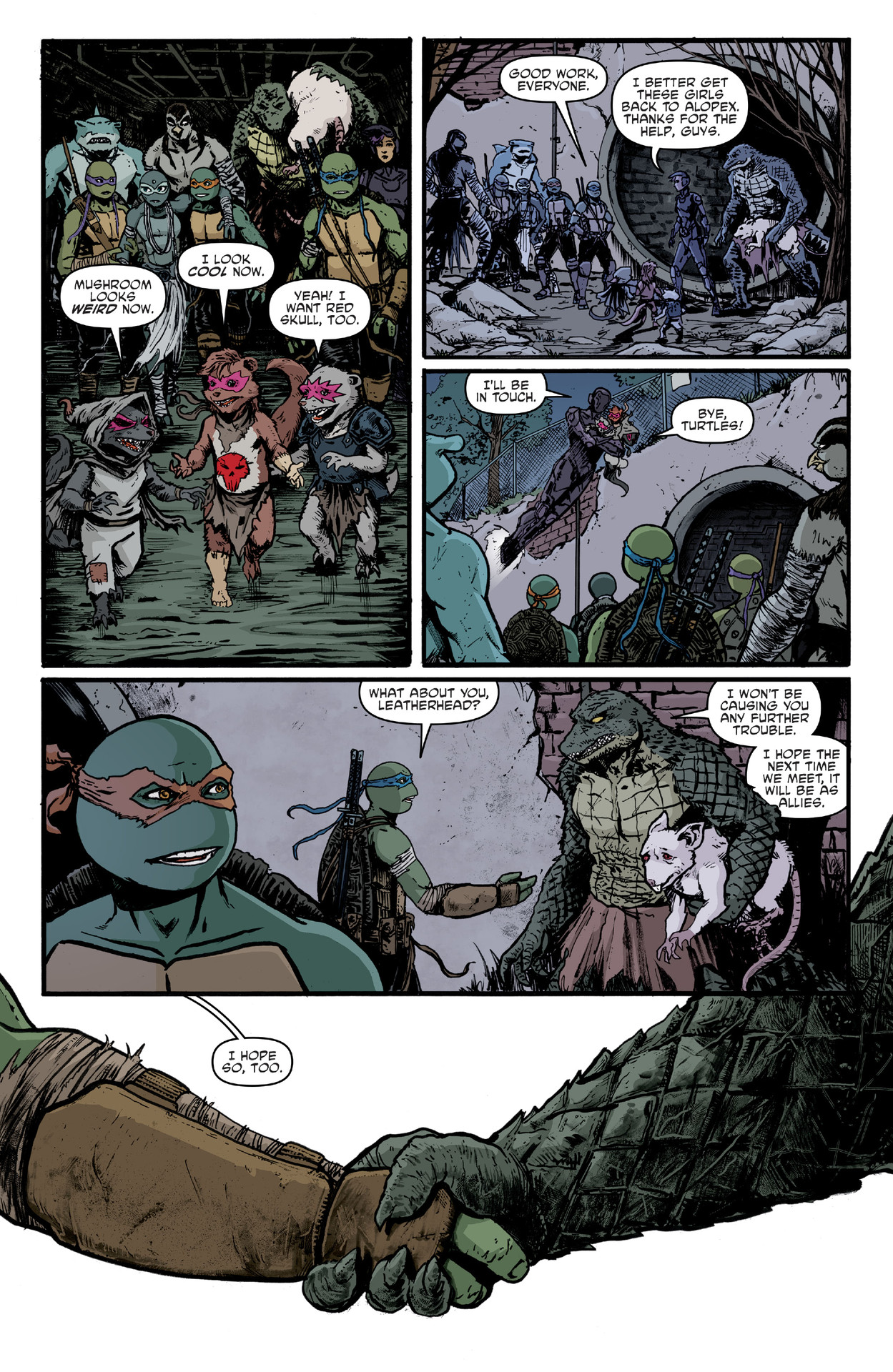Read Teenage Mutant Ninja Turtles (2011) EN Manga Online
