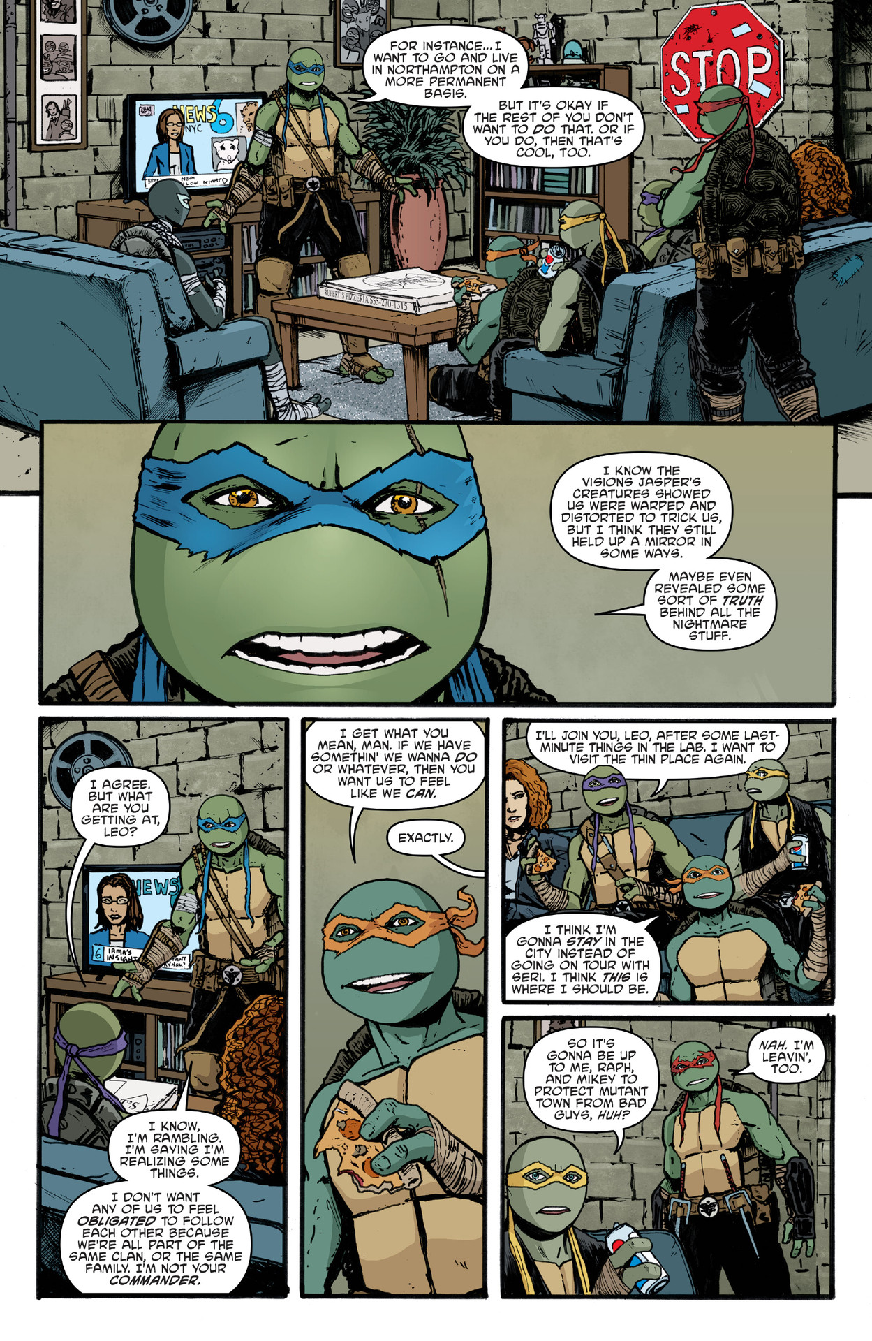 Read Teenage Mutant Ninja Turtles (2011) EN Manga Online