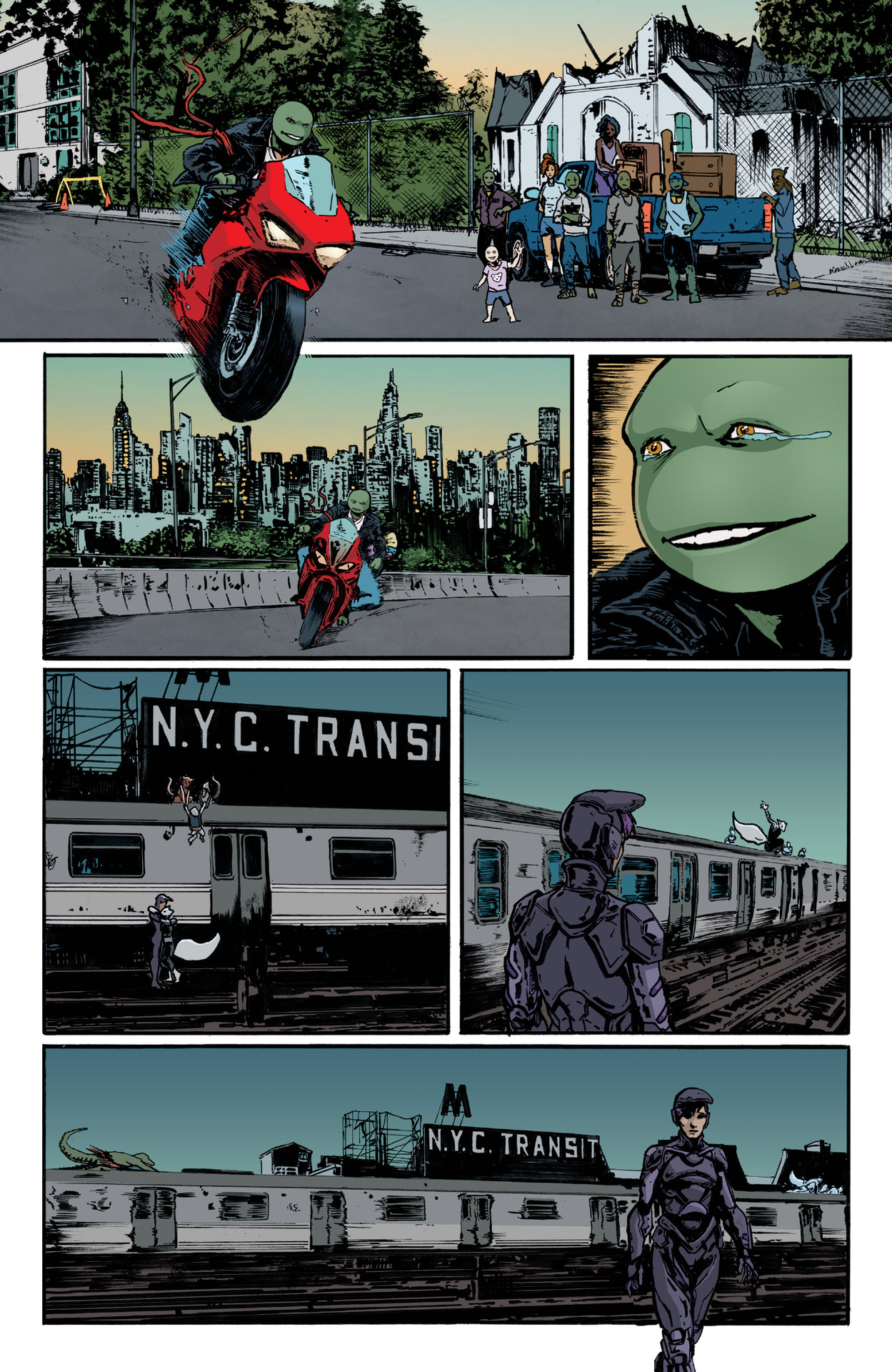 Read Teenage Mutant Ninja Turtles (2011) EN Manga Online