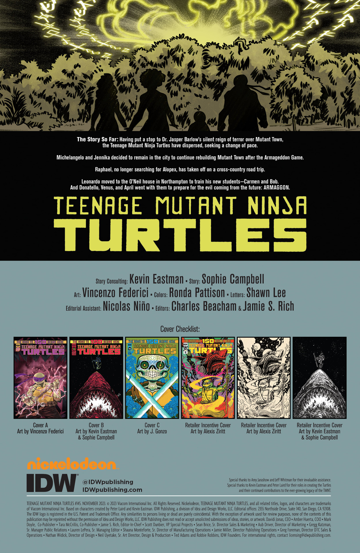 Read Teenage Mutant Ninja Turtles (2011) EN Manga Online