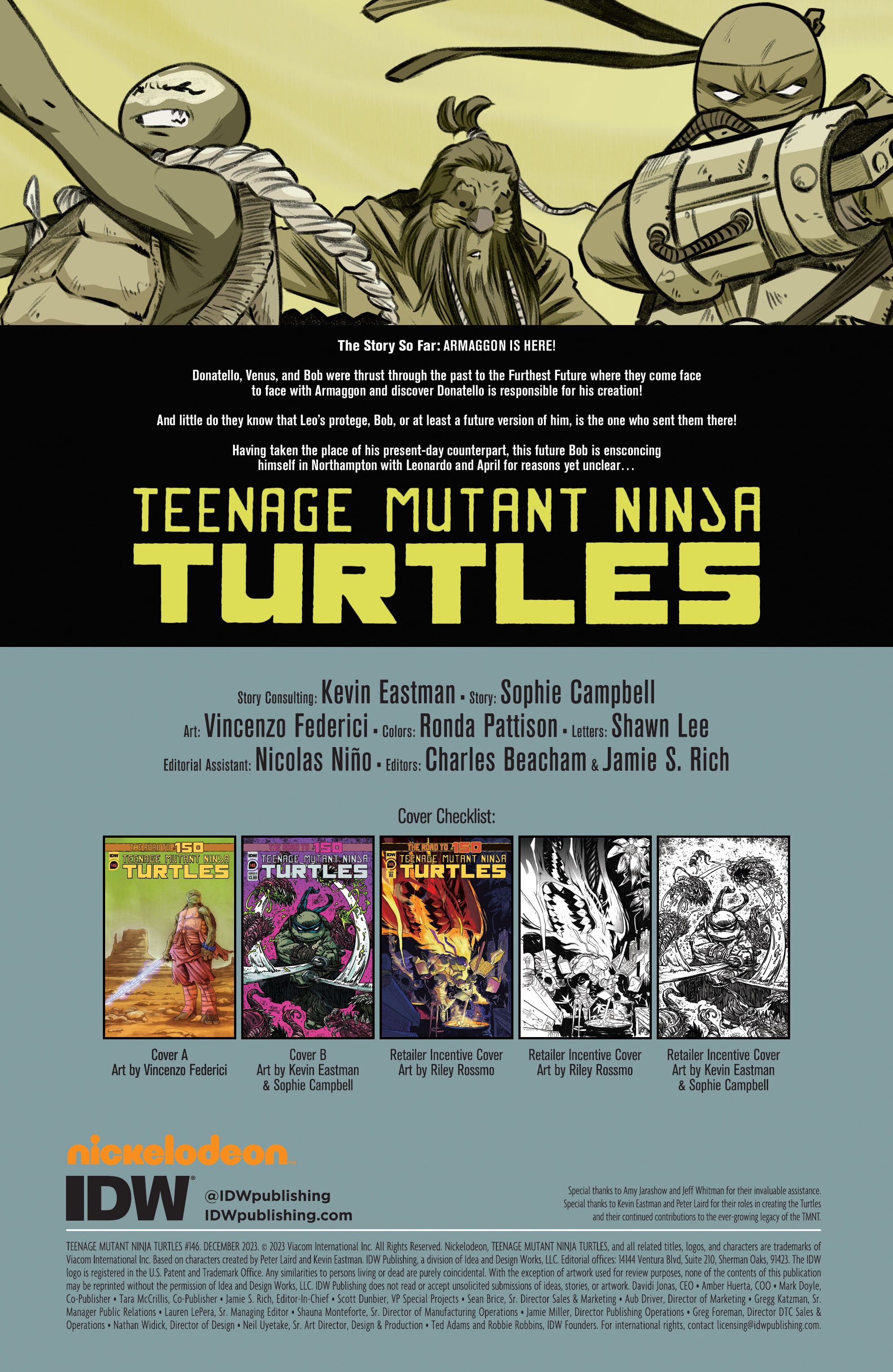 Read Teenage Mutant Ninja Turtles (2011) EN Manga Online