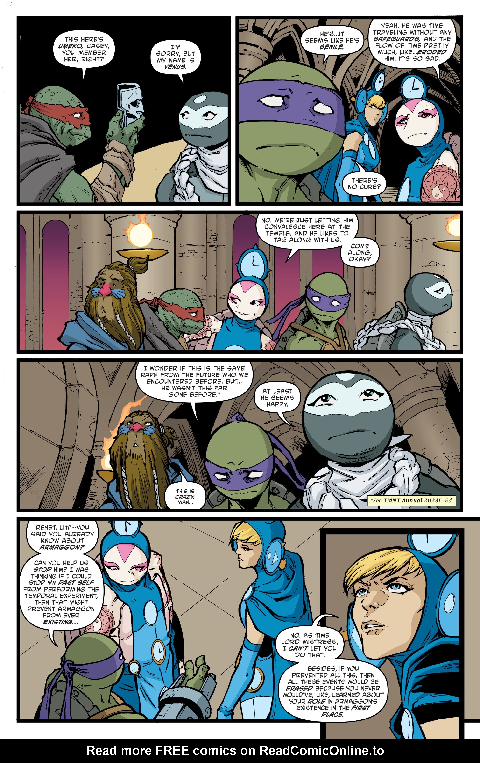 Read Teenage Mutant Ninja Turtles (2011) EN Manga Online