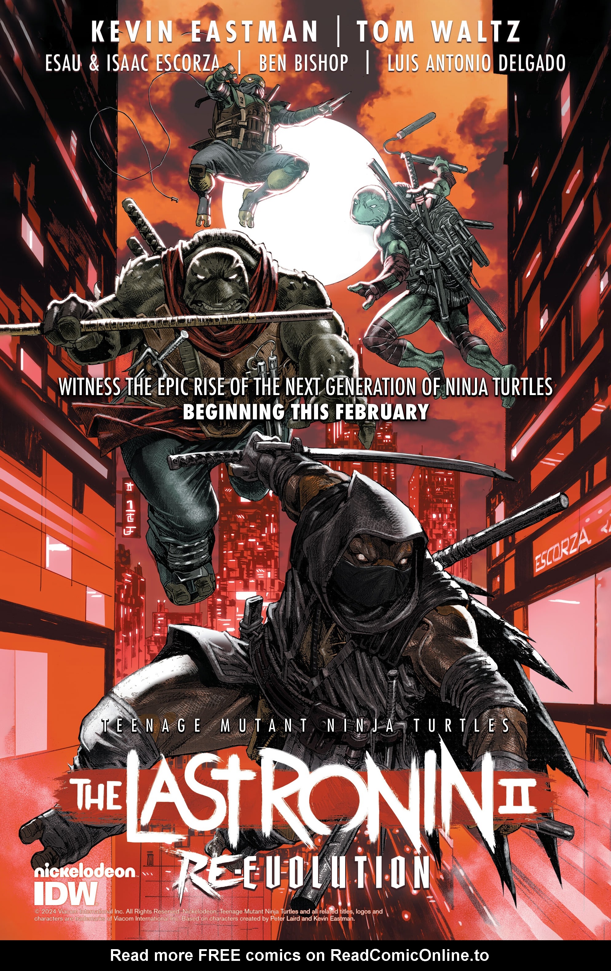 Read Teenage Mutant Ninja Turtles (2011) EN Manga Online