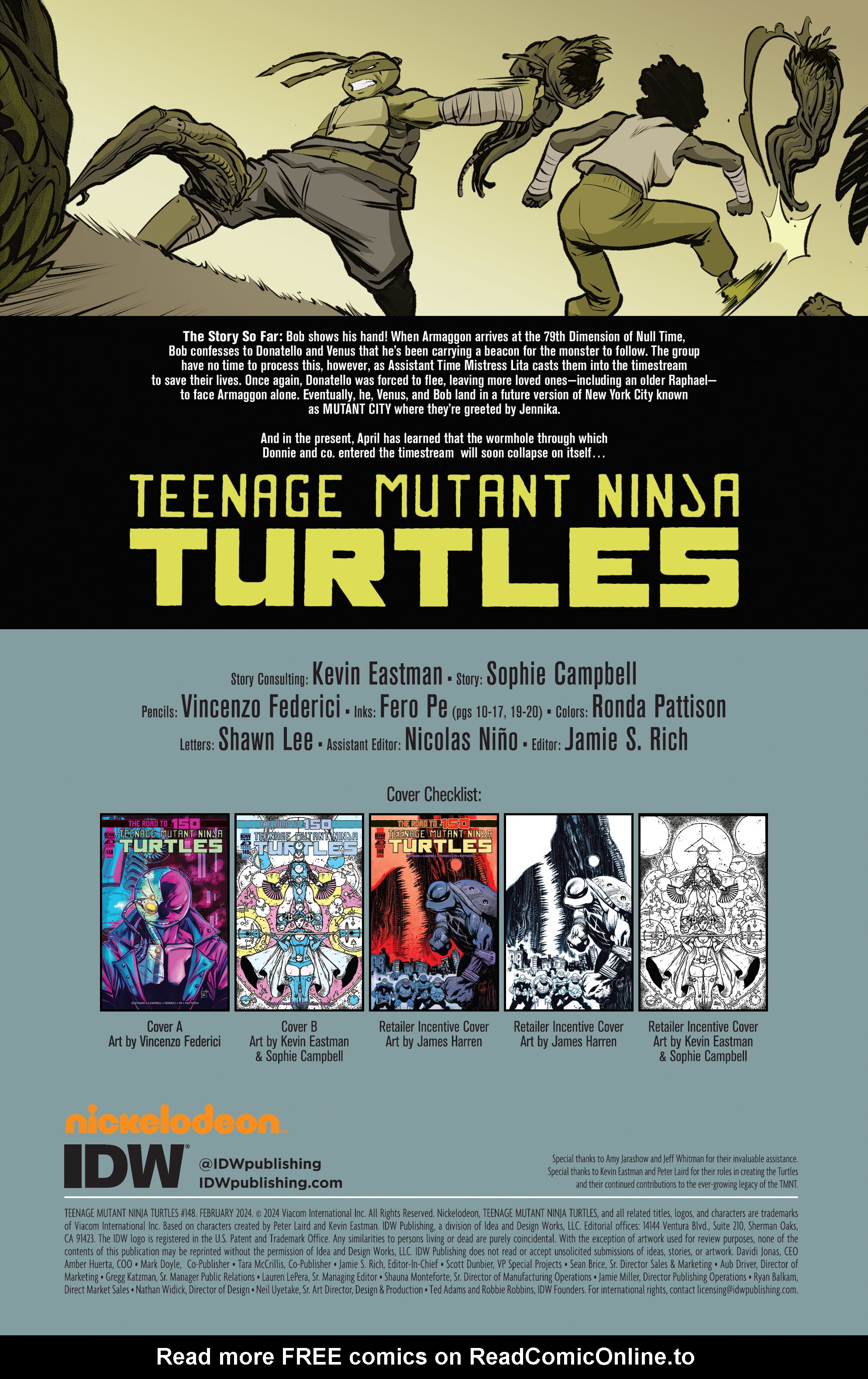 Read Teenage Mutant Ninja Turtles (2011) EN Manga Online