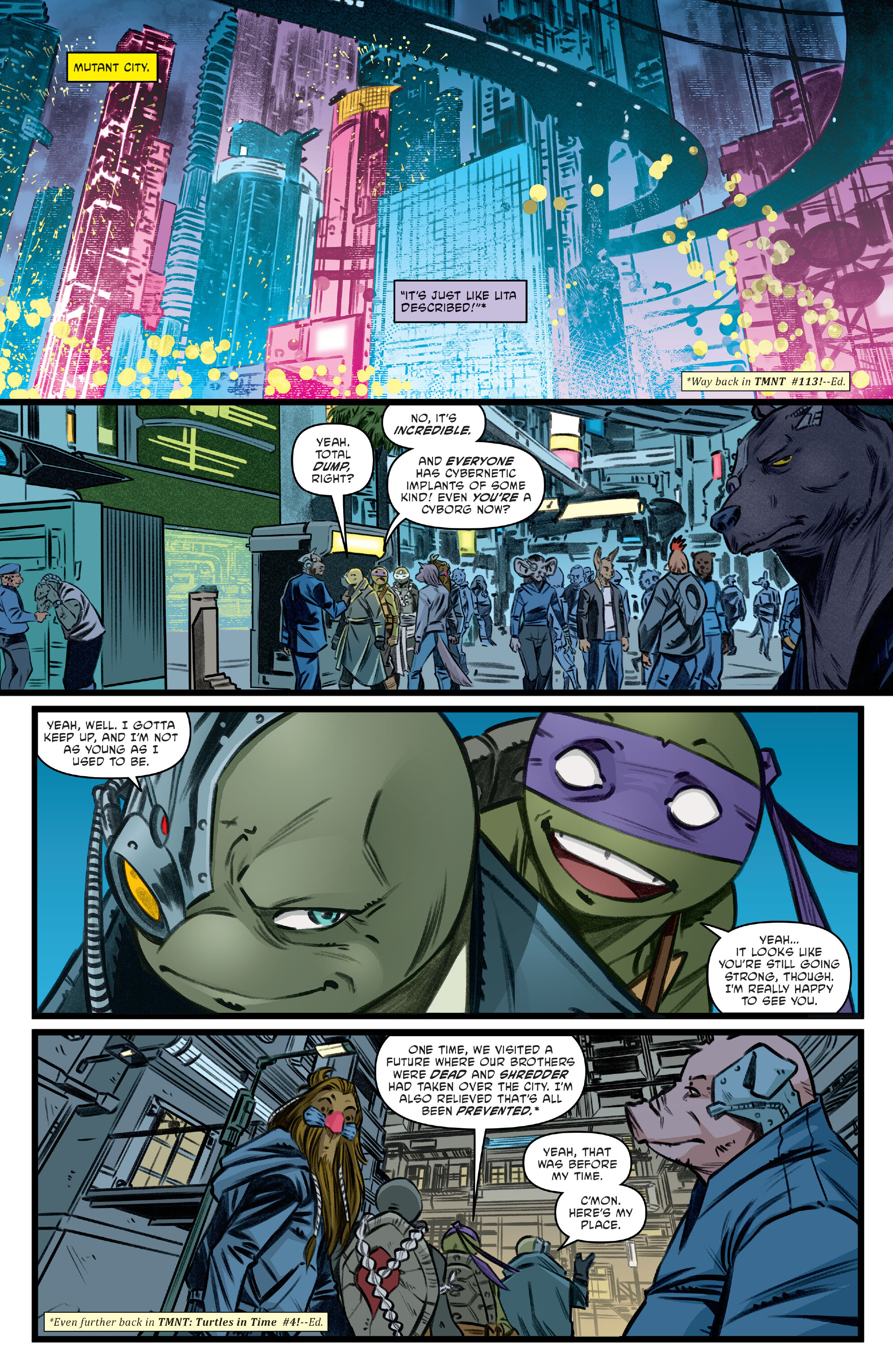 Read Teenage Mutant Ninja Turtles (2011) EN Manga Online
