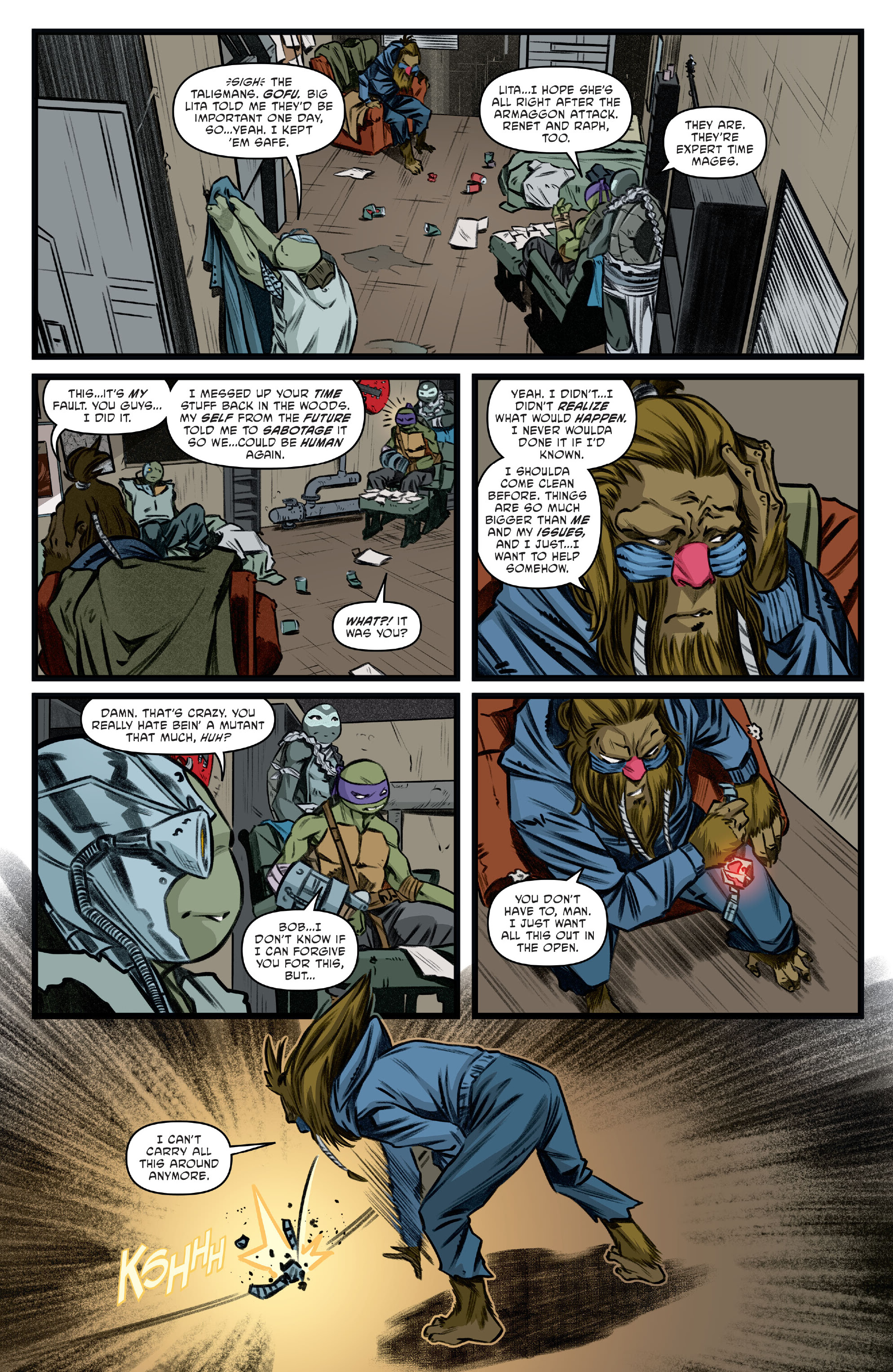 Read Teenage Mutant Ninja Turtles (2011) EN Manga Online