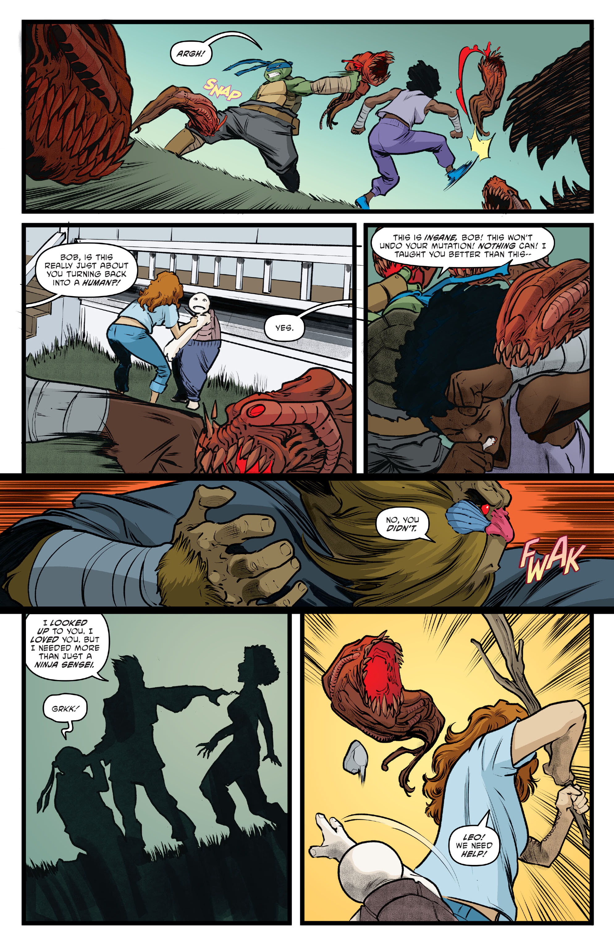 Read Teenage Mutant Ninja Turtles (2011) EN Manga Online