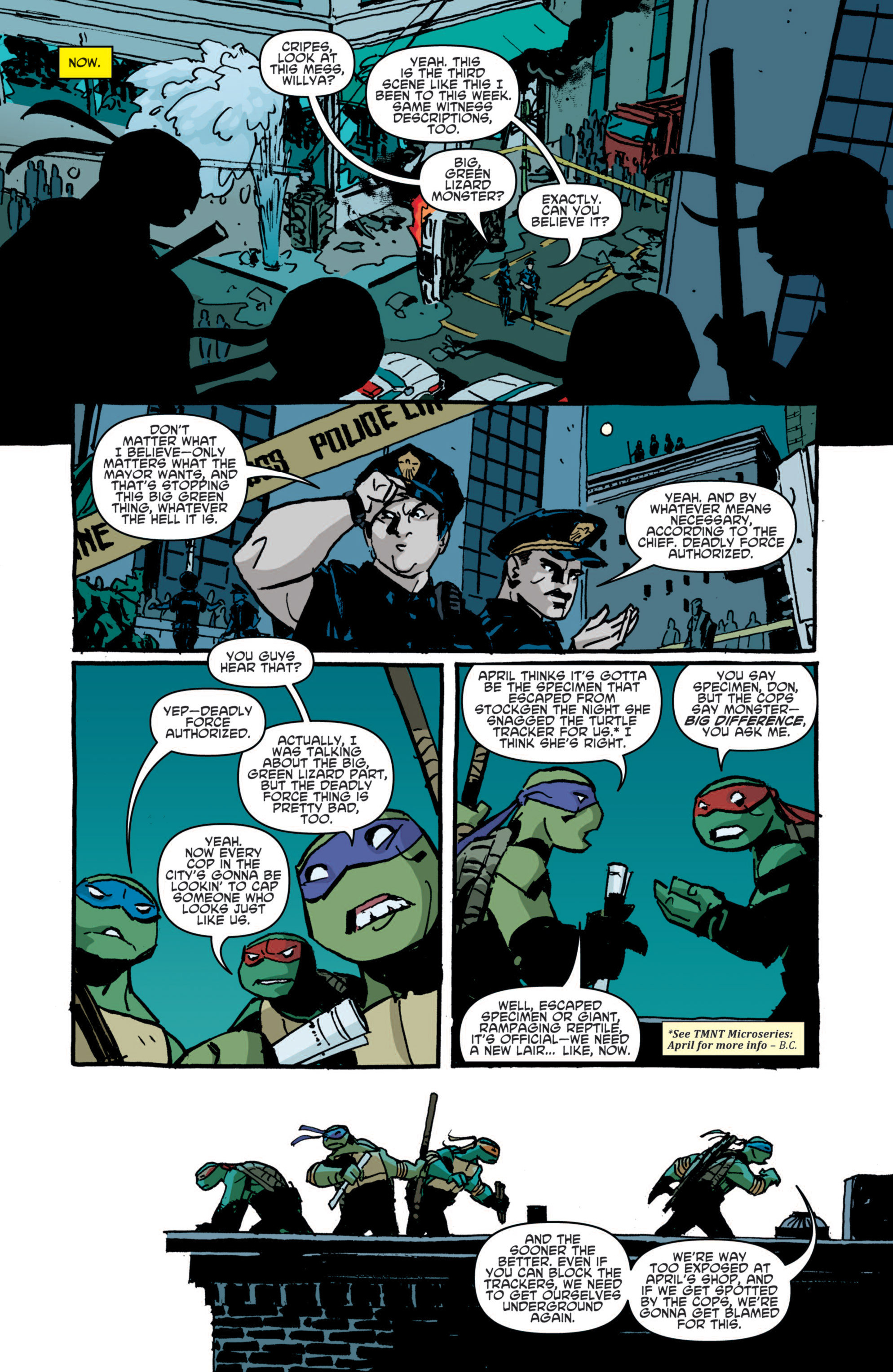 Read Teenage Mutant Ninja Turtles (2011) EN Manga Online