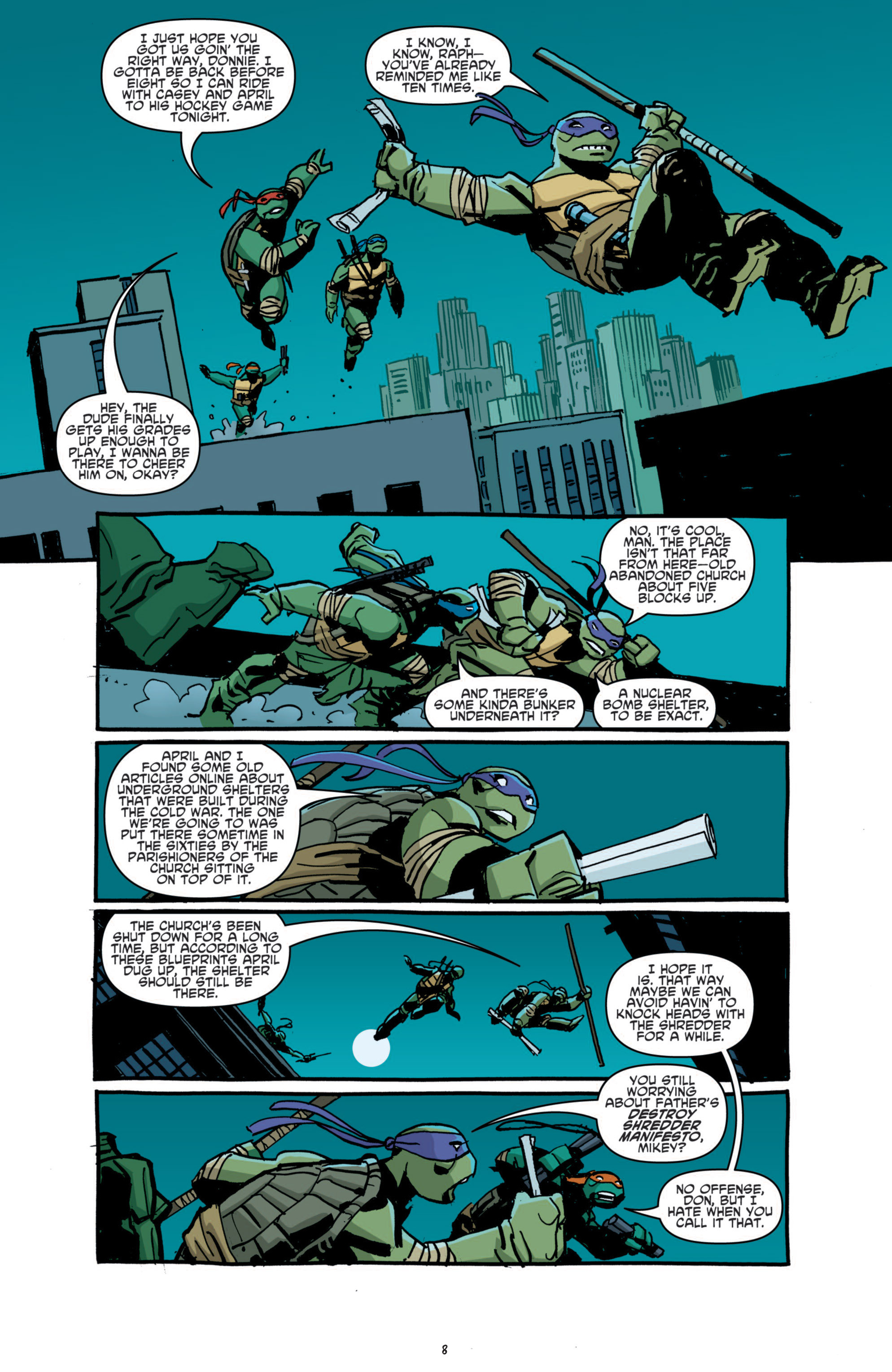 Read Teenage Mutant Ninja Turtles (2011) EN Manga Online