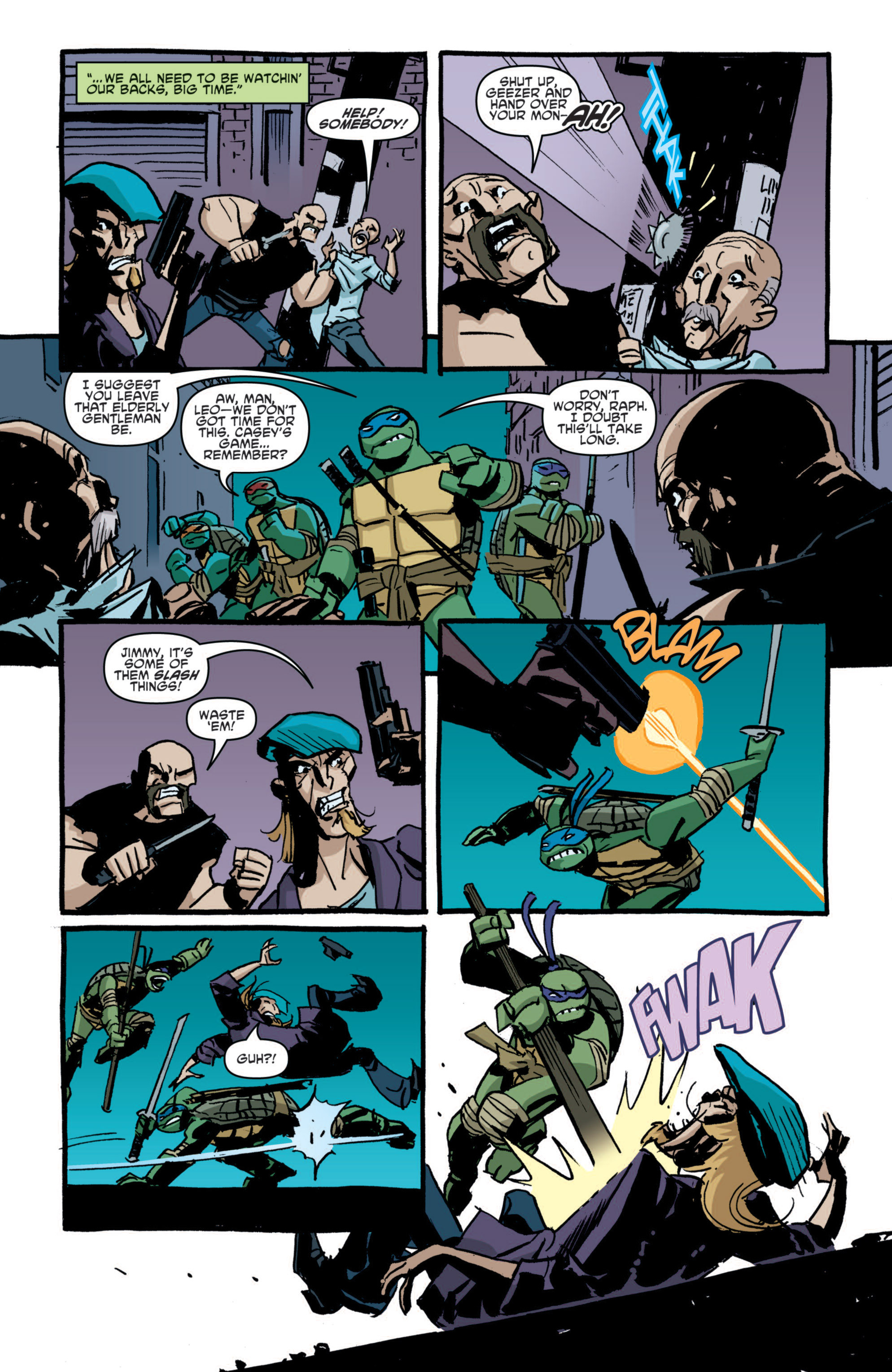 Read Teenage Mutant Ninja Turtles (2011) EN Manga Online