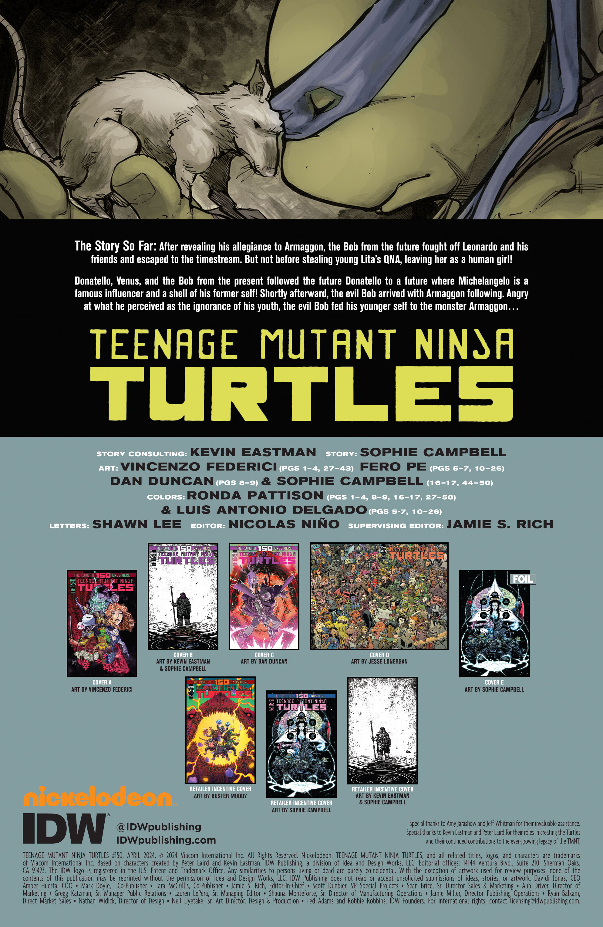 Read Teenage Mutant Ninja Turtles (2011) EN Manga Online