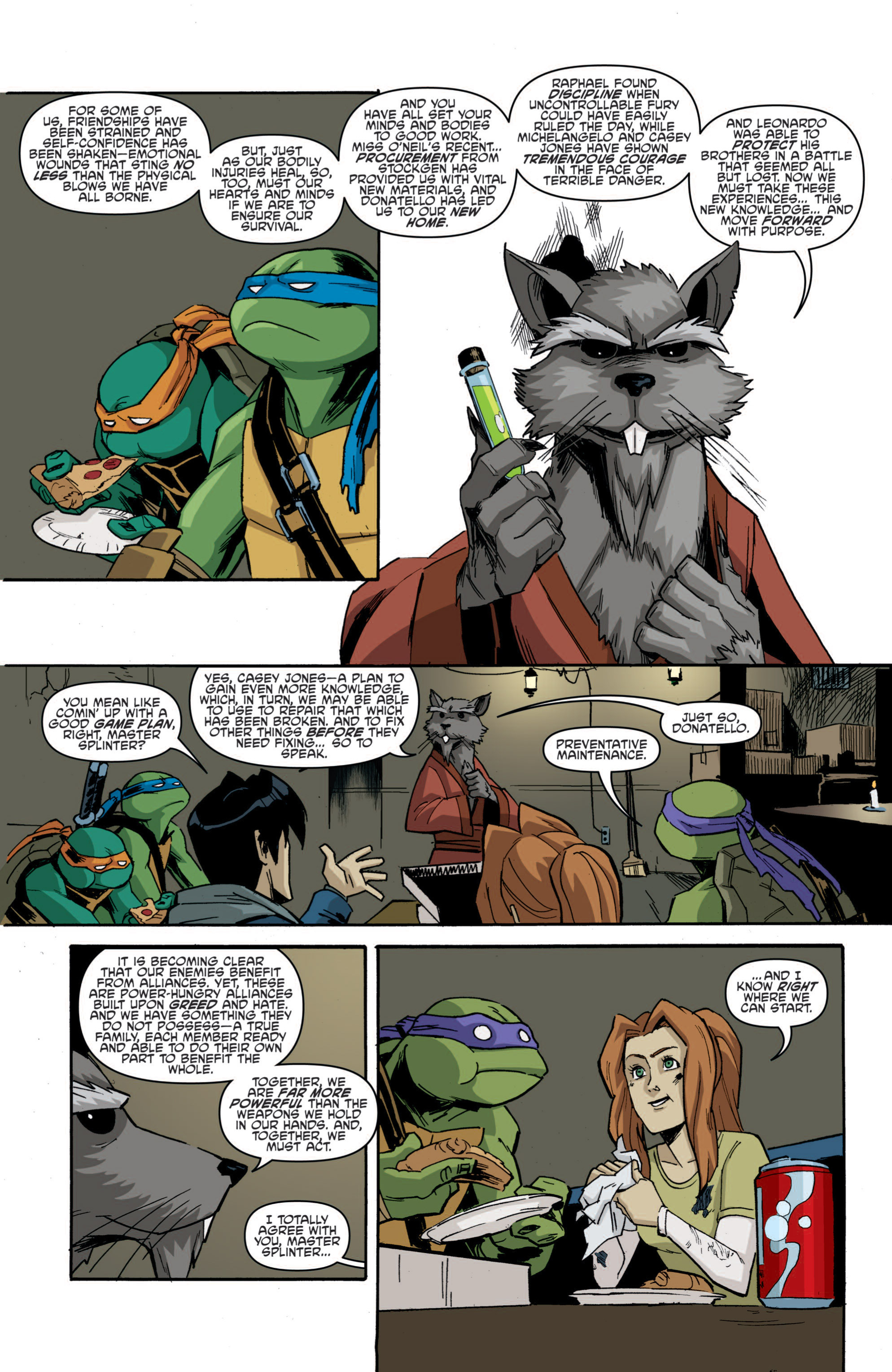 Read Teenage Mutant Ninja Turtles (2011) EN Manga Online