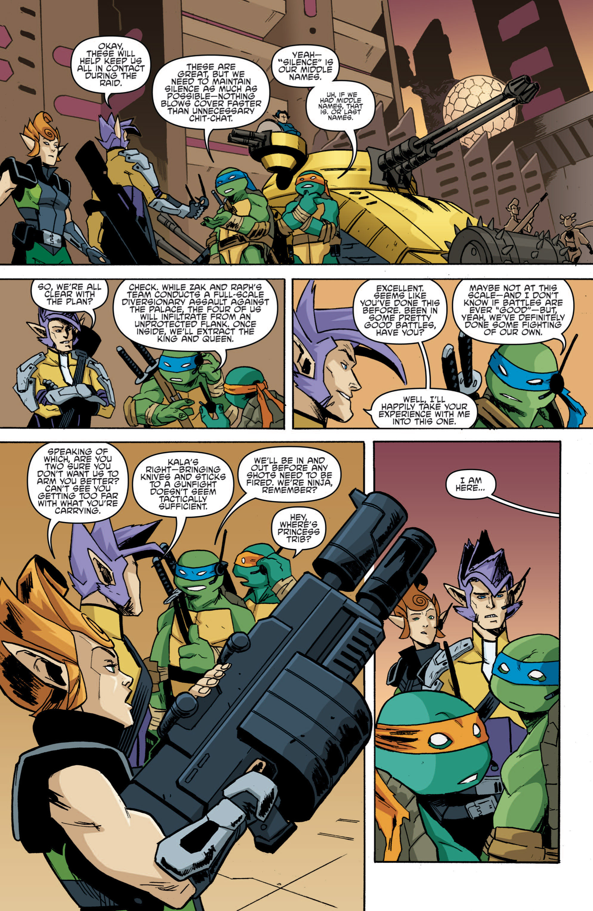 Read Teenage Mutant Ninja Turtles (2011) EN Manga Online