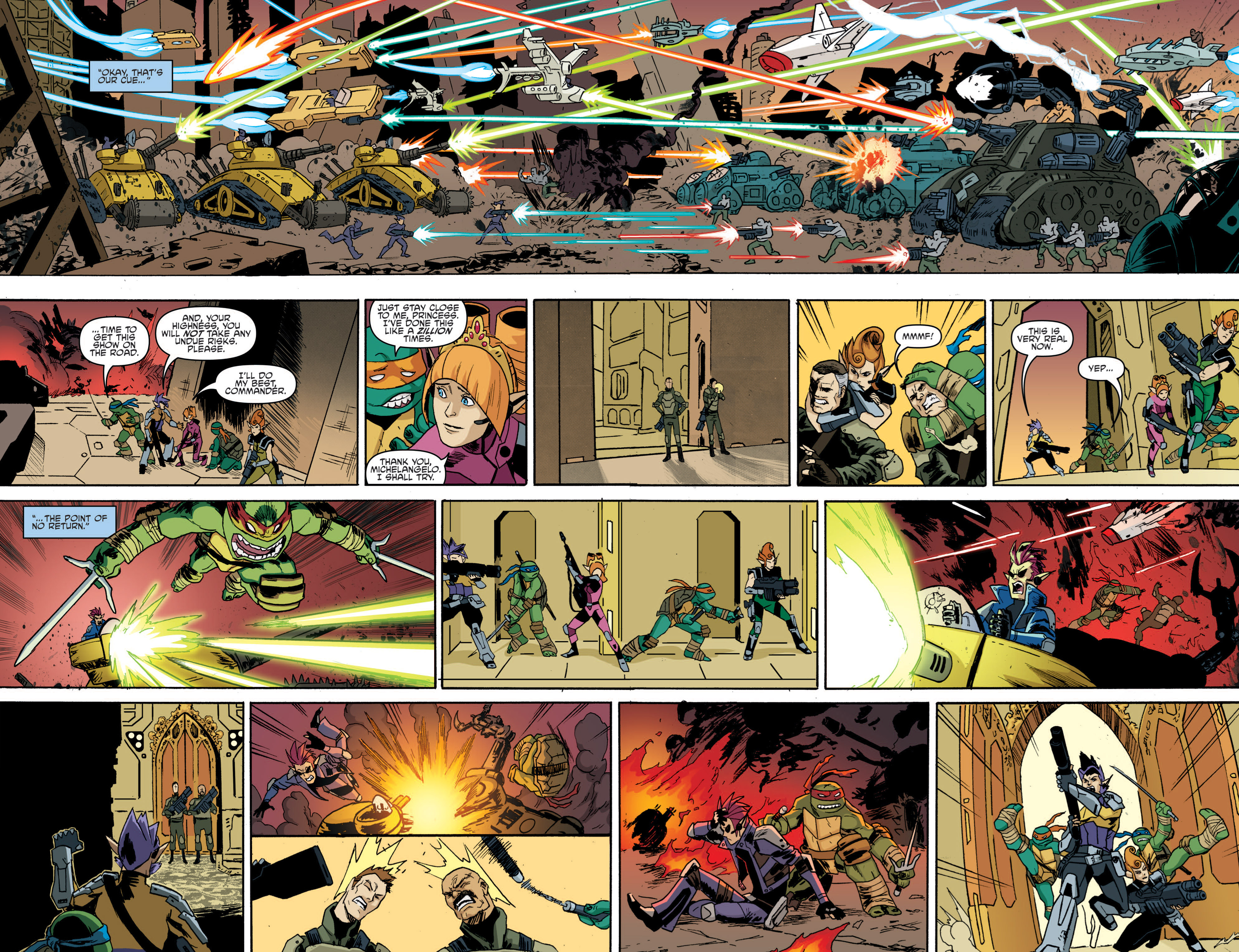 Read Teenage Mutant Ninja Turtles (2011) EN Manga Online