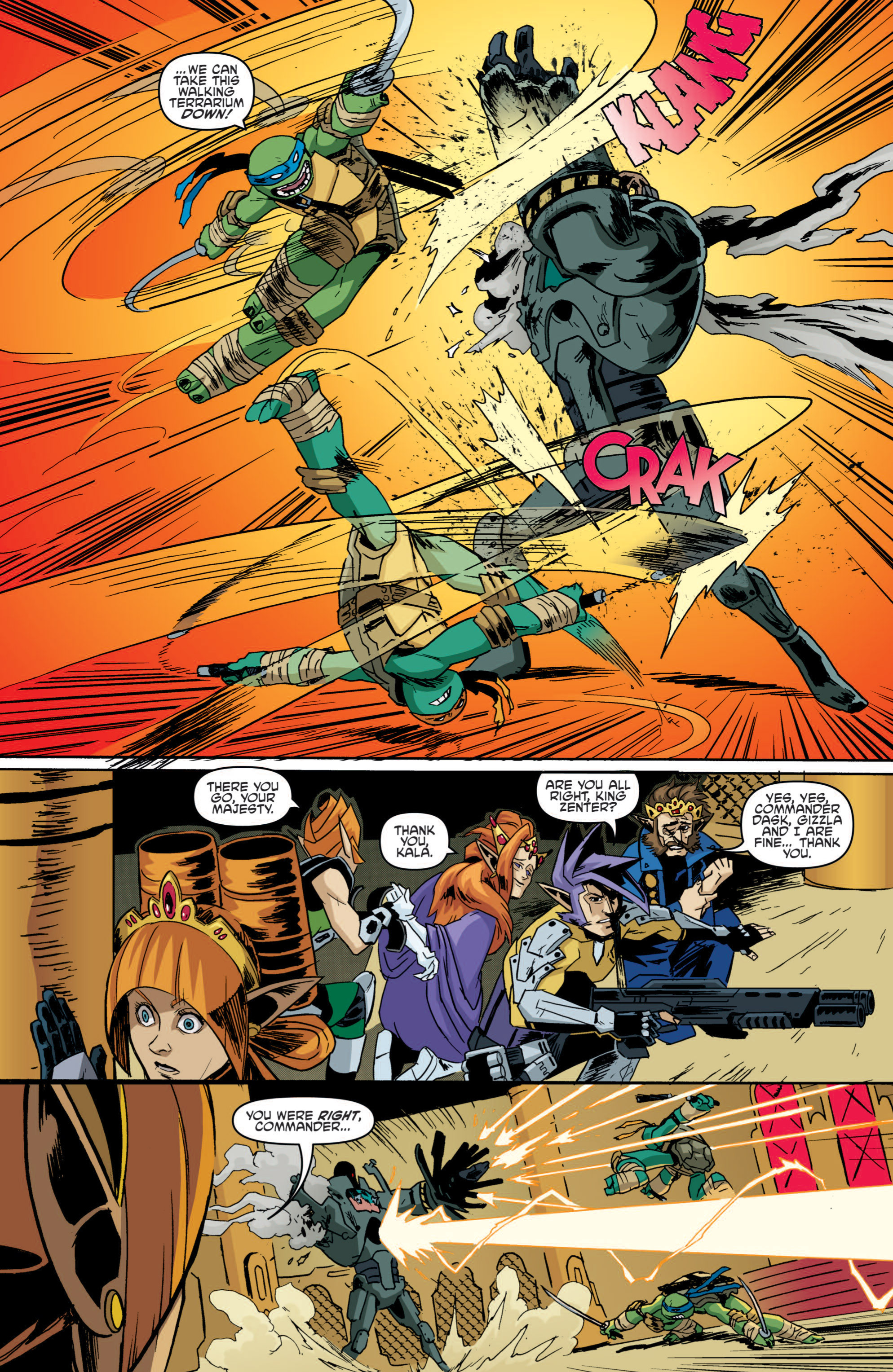 Read Teenage Mutant Ninja Turtles (2011) EN Manga Online