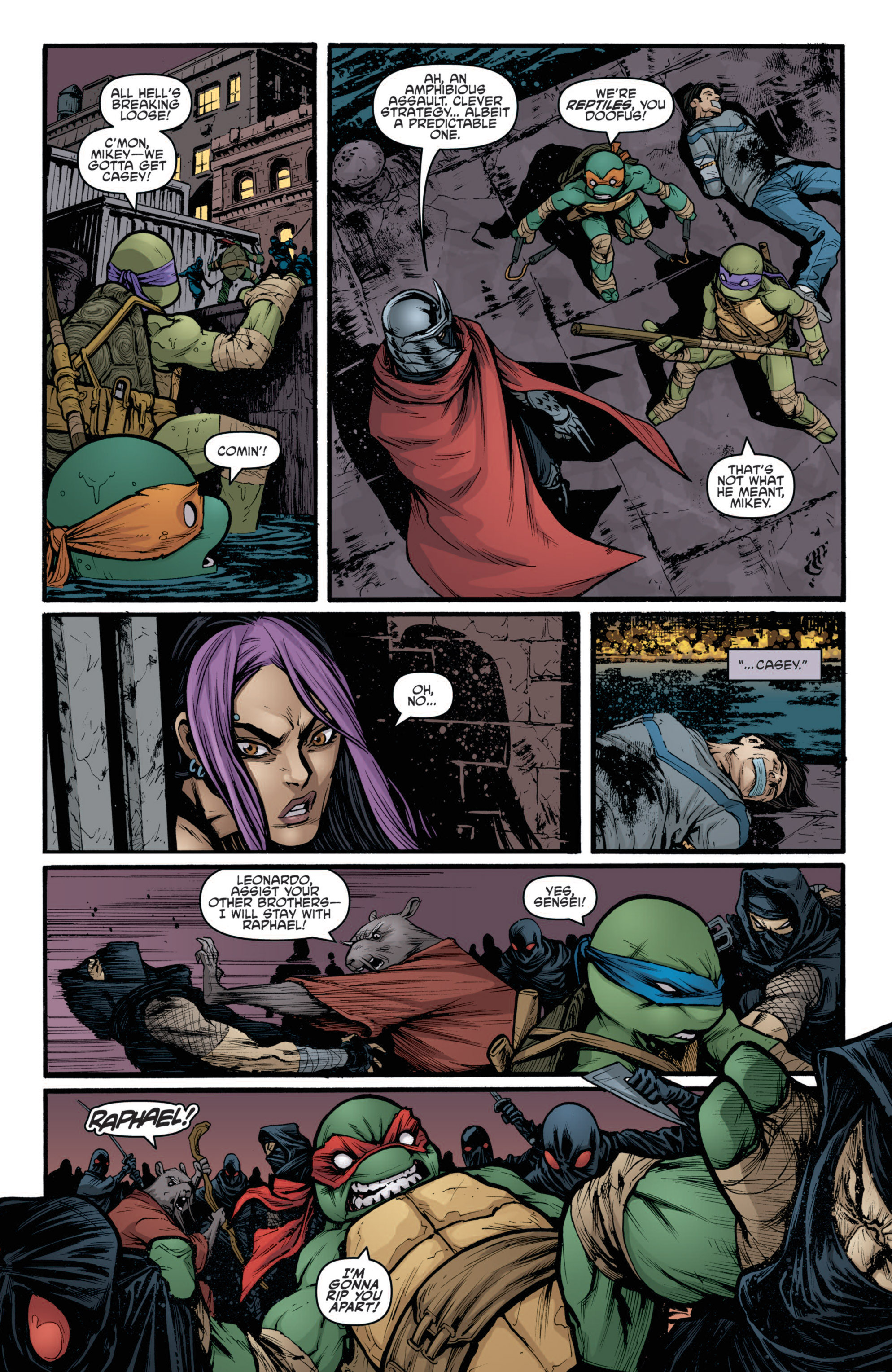 Read Teenage Mutant Ninja Turtles (2011) EN Manga Online