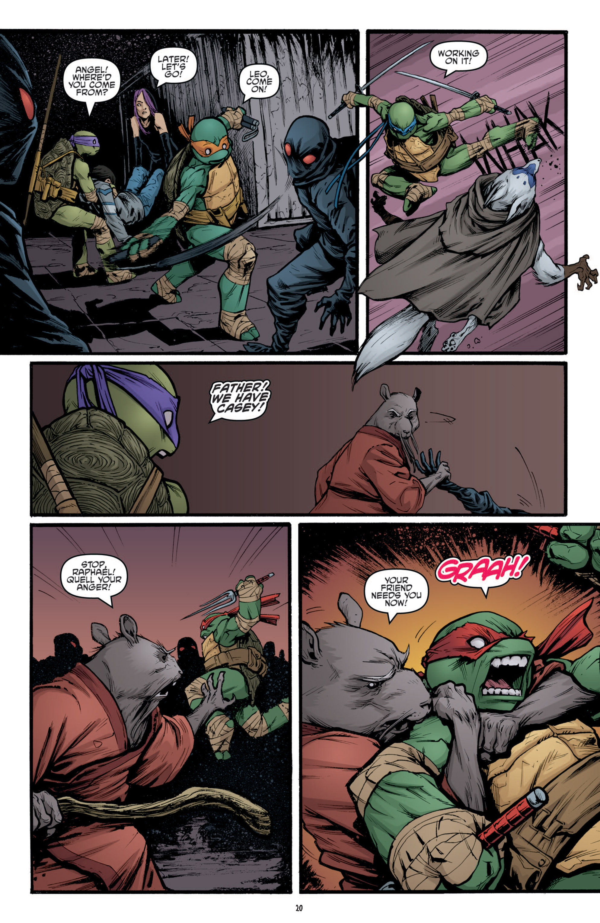 Read Teenage Mutant Ninja Turtles (2011) EN Manga Online