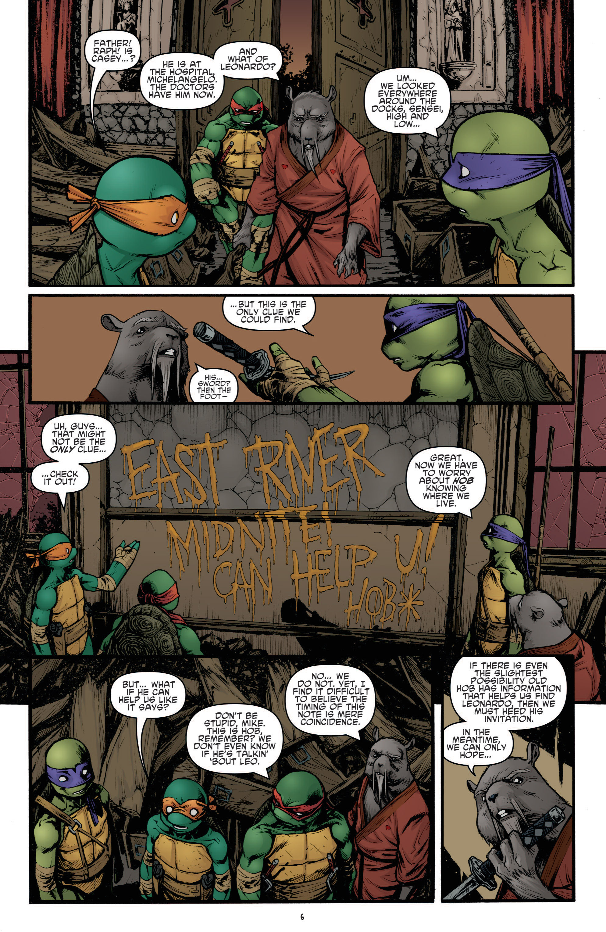 Read Teenage Mutant Ninja Turtles (2011) EN Manga Online