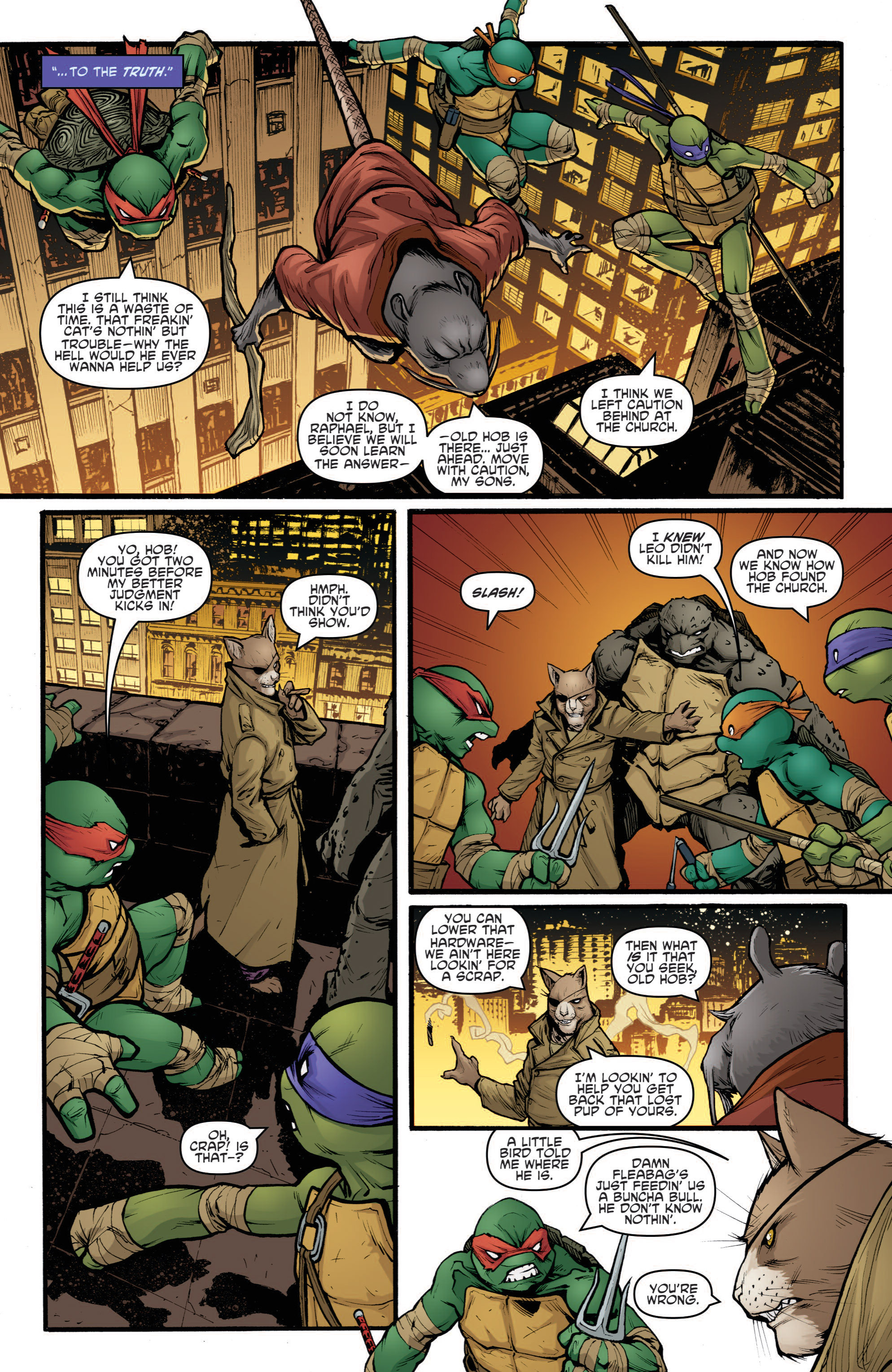 Read Teenage Mutant Ninja Turtles (2011) EN Manga Online