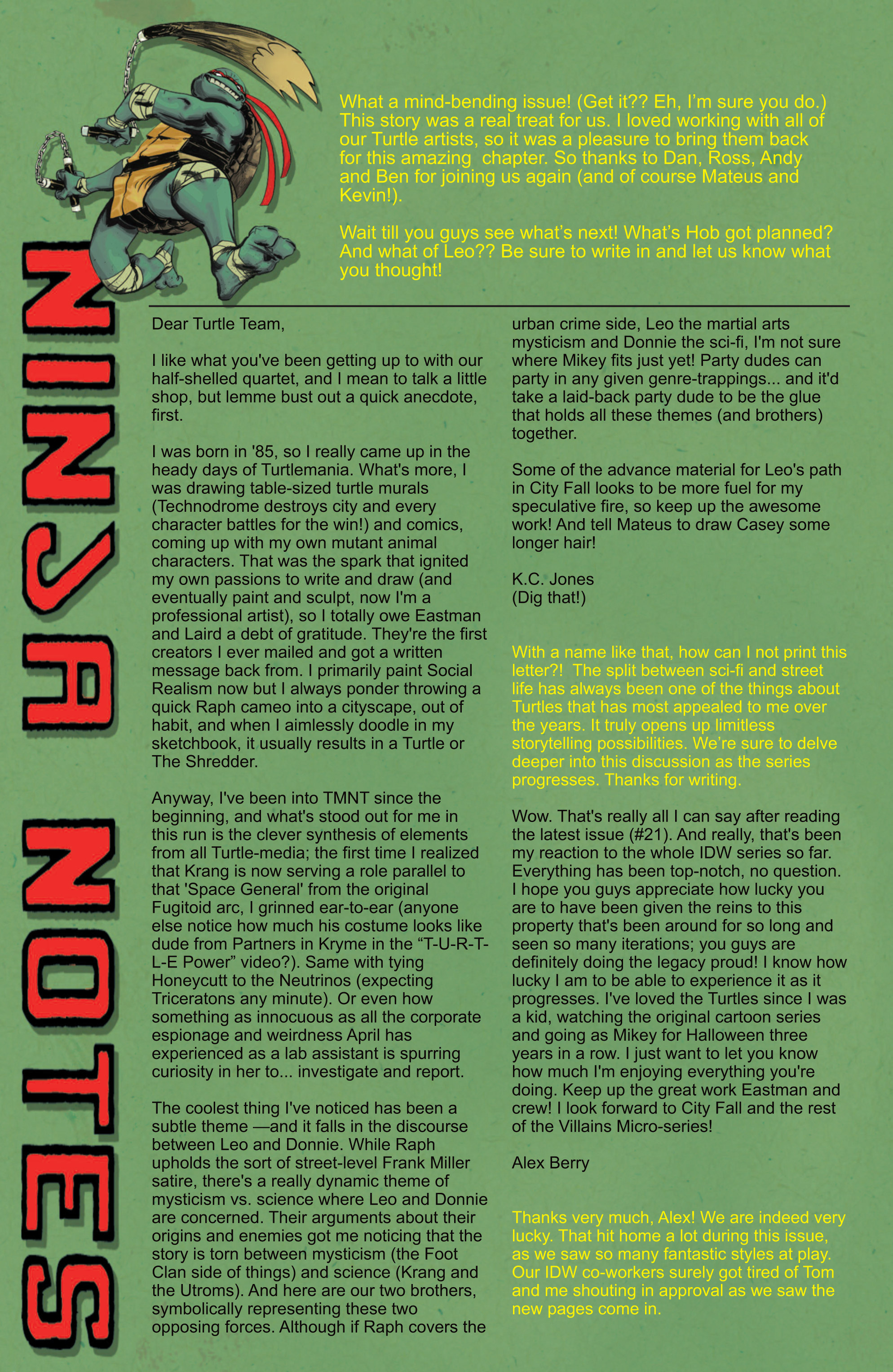 Read Teenage Mutant Ninja Turtles (2011) EN Manga Online