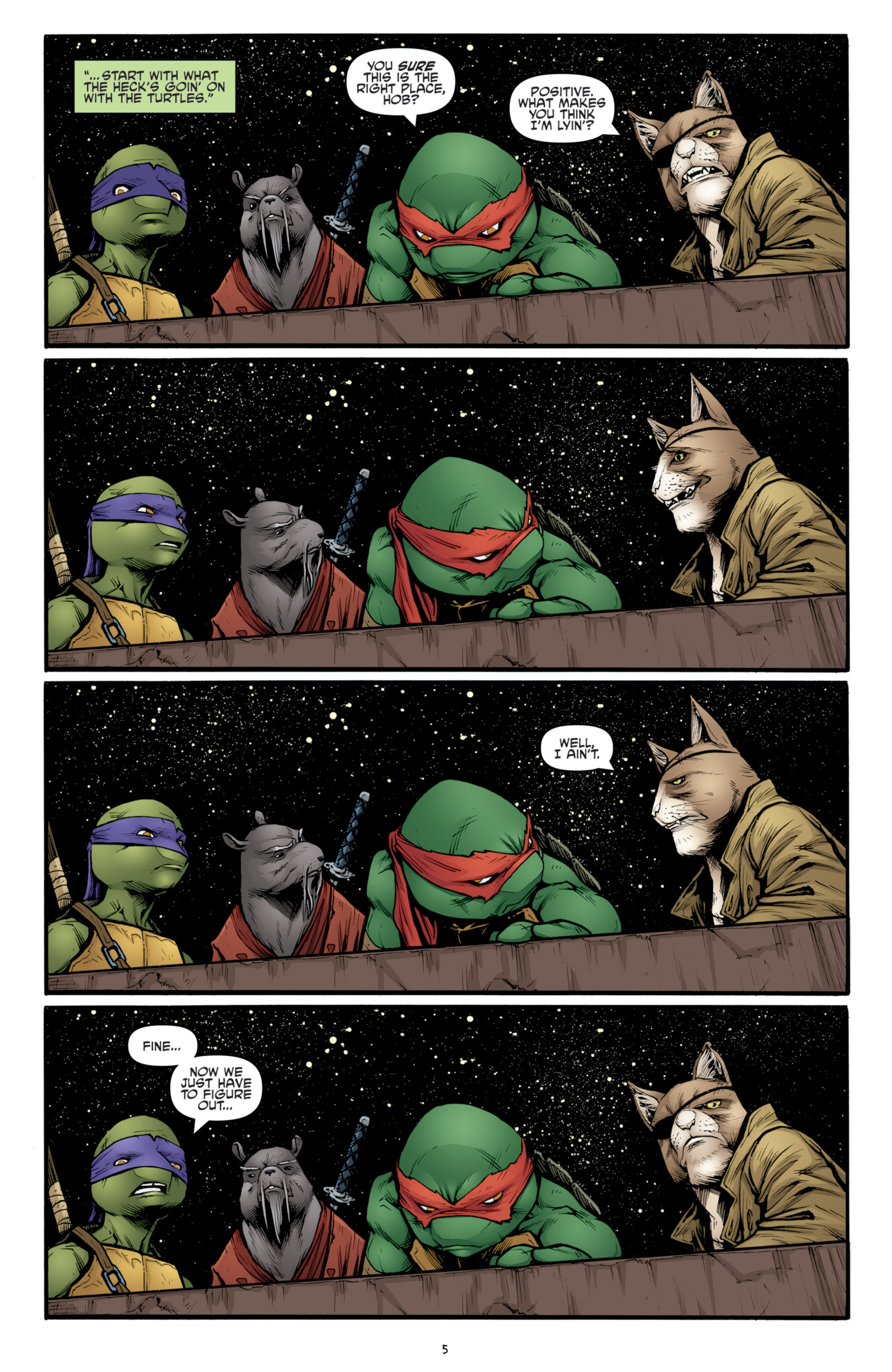 Read Teenage Mutant Ninja Turtles (2011) EN Manga Online