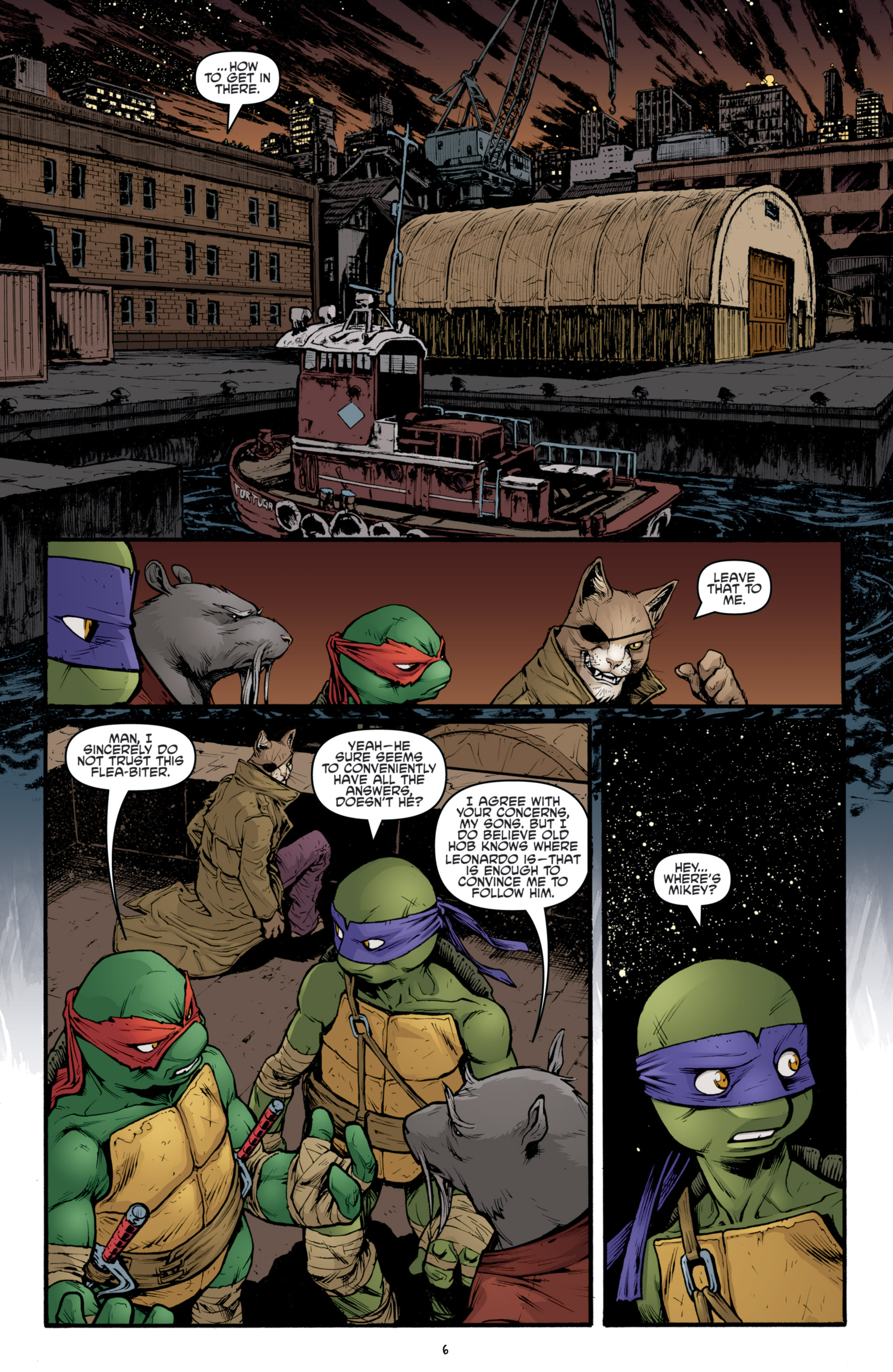 Read Teenage Mutant Ninja Turtles (2011) EN Manga Online