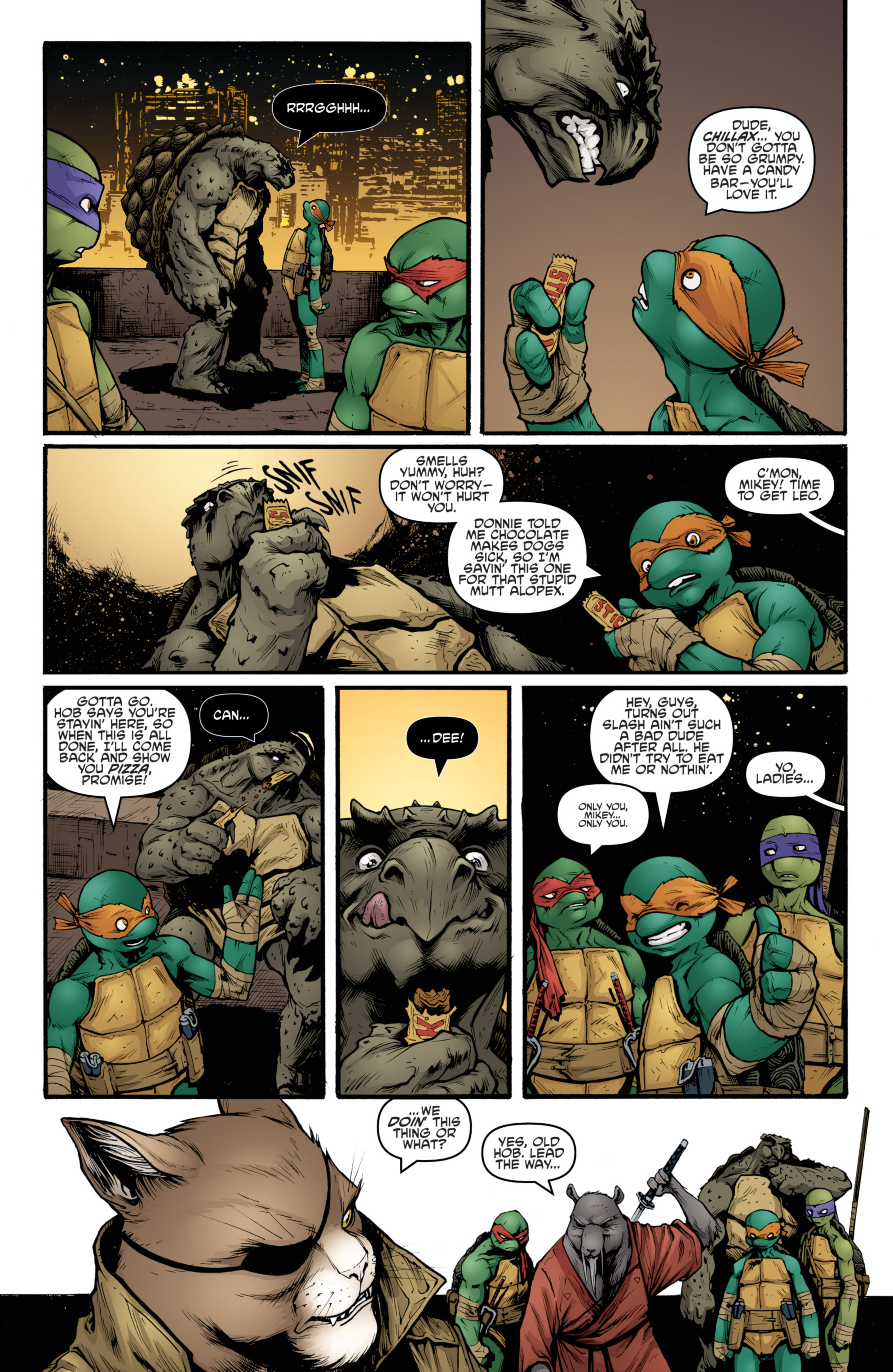 Read Teenage Mutant Ninja Turtles (2011) EN Manga Online