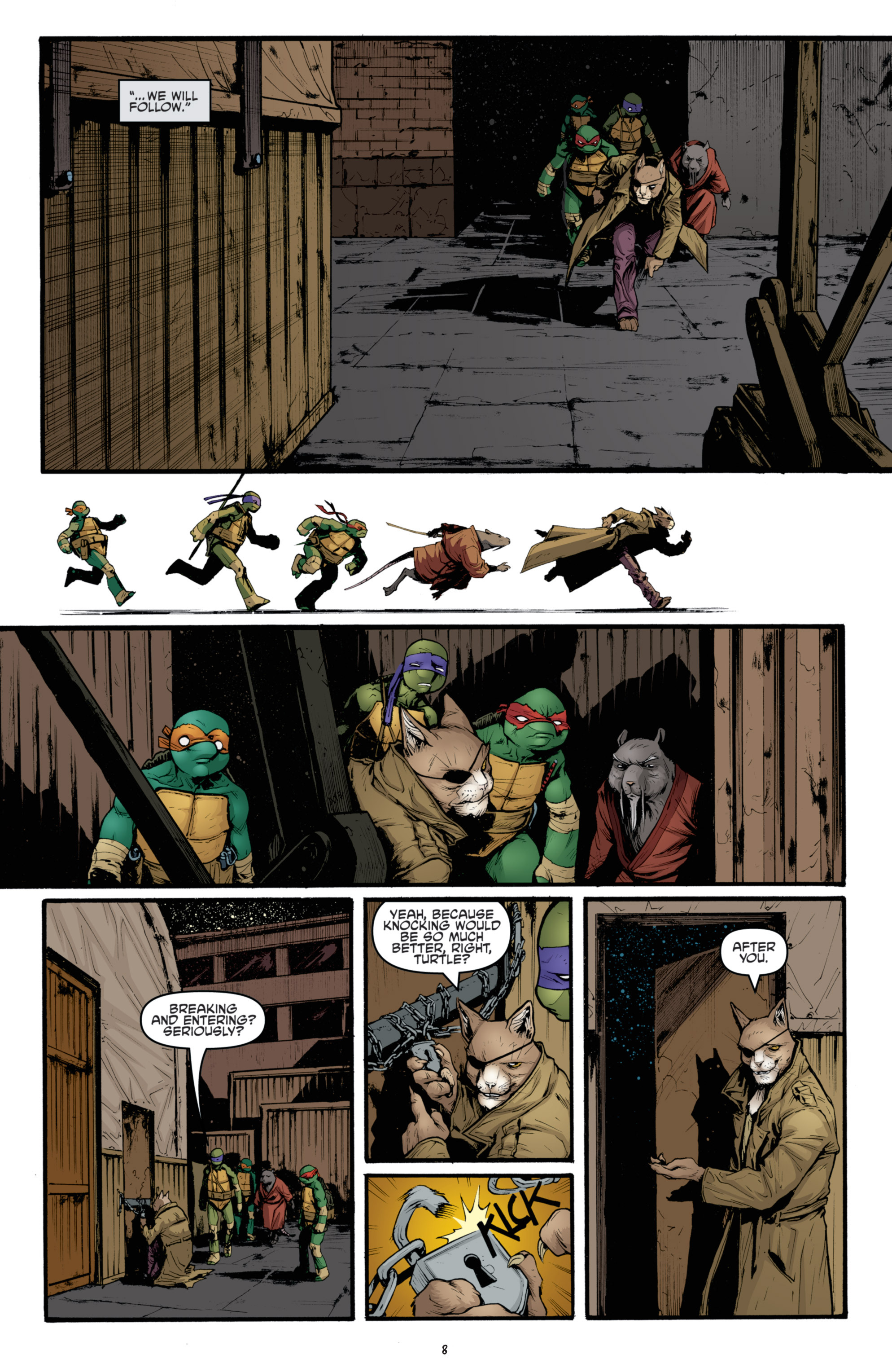 Read Teenage Mutant Ninja Turtles (2011) EN Manga Online