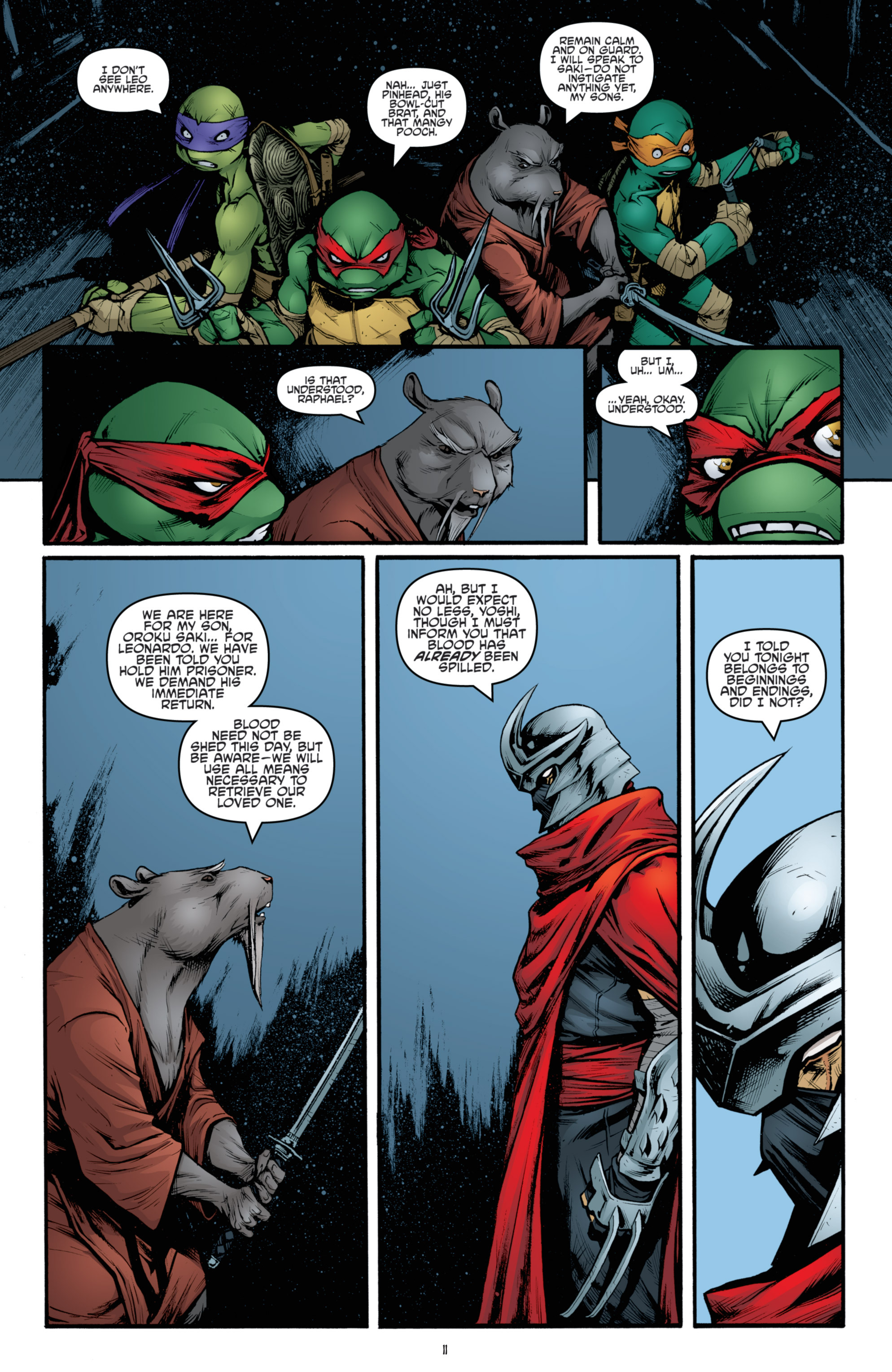 Read Teenage Mutant Ninja Turtles (2011) EN Manga Online