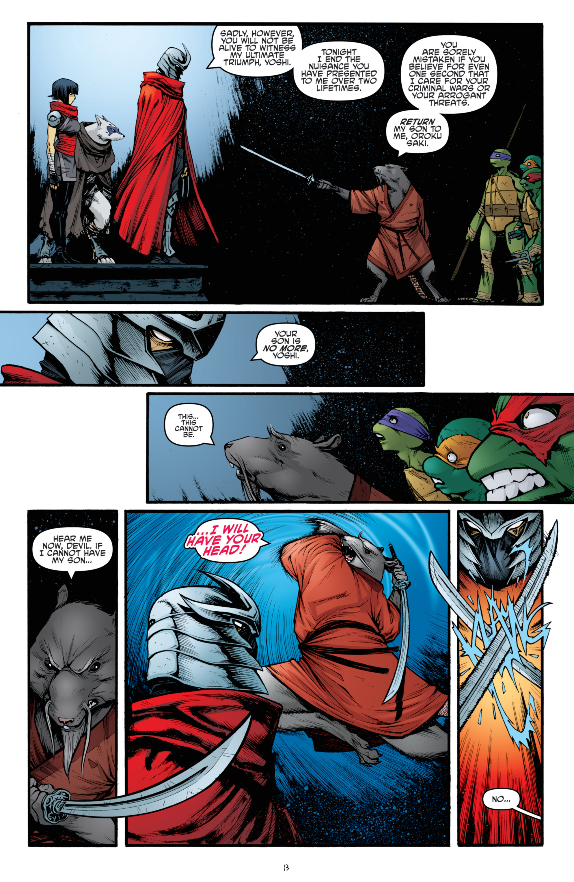Read Teenage Mutant Ninja Turtles (2011) EN Manga Online