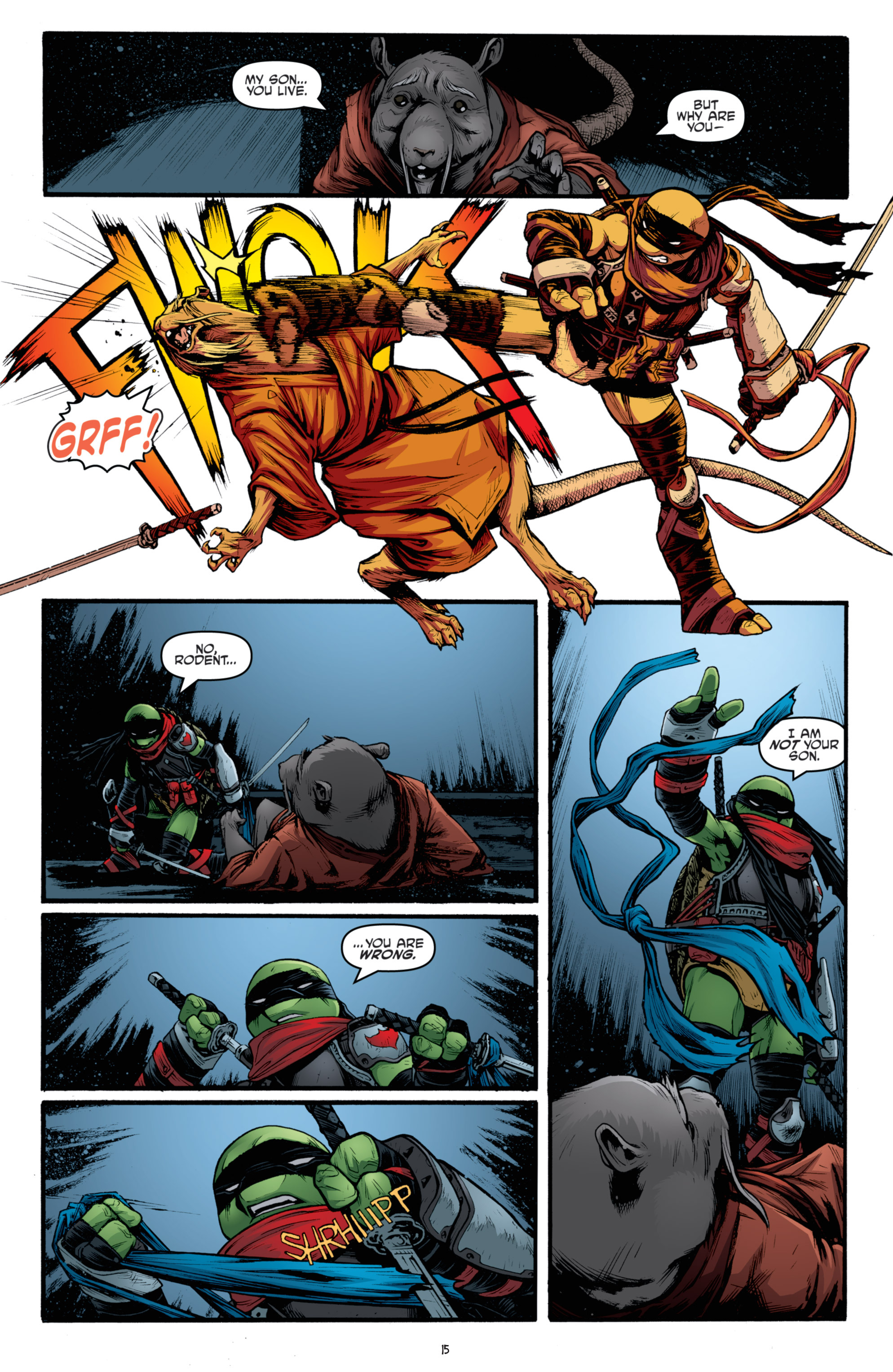 Read Teenage Mutant Ninja Turtles (2011) EN Manga Online