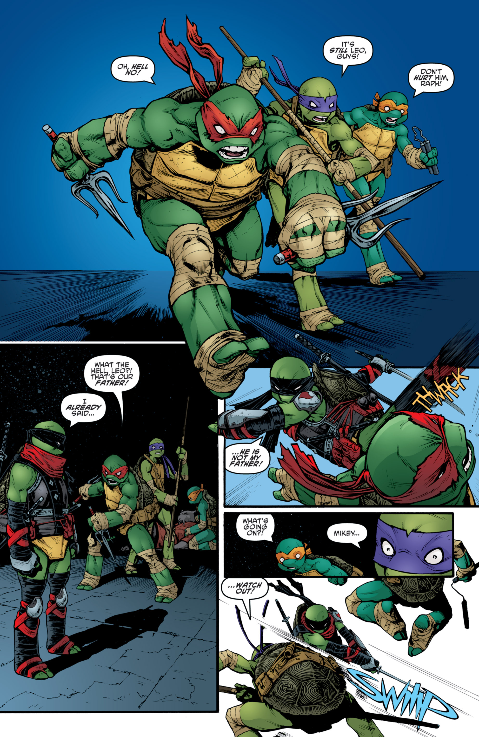 Read Teenage Mutant Ninja Turtles (2011) EN Manga Online