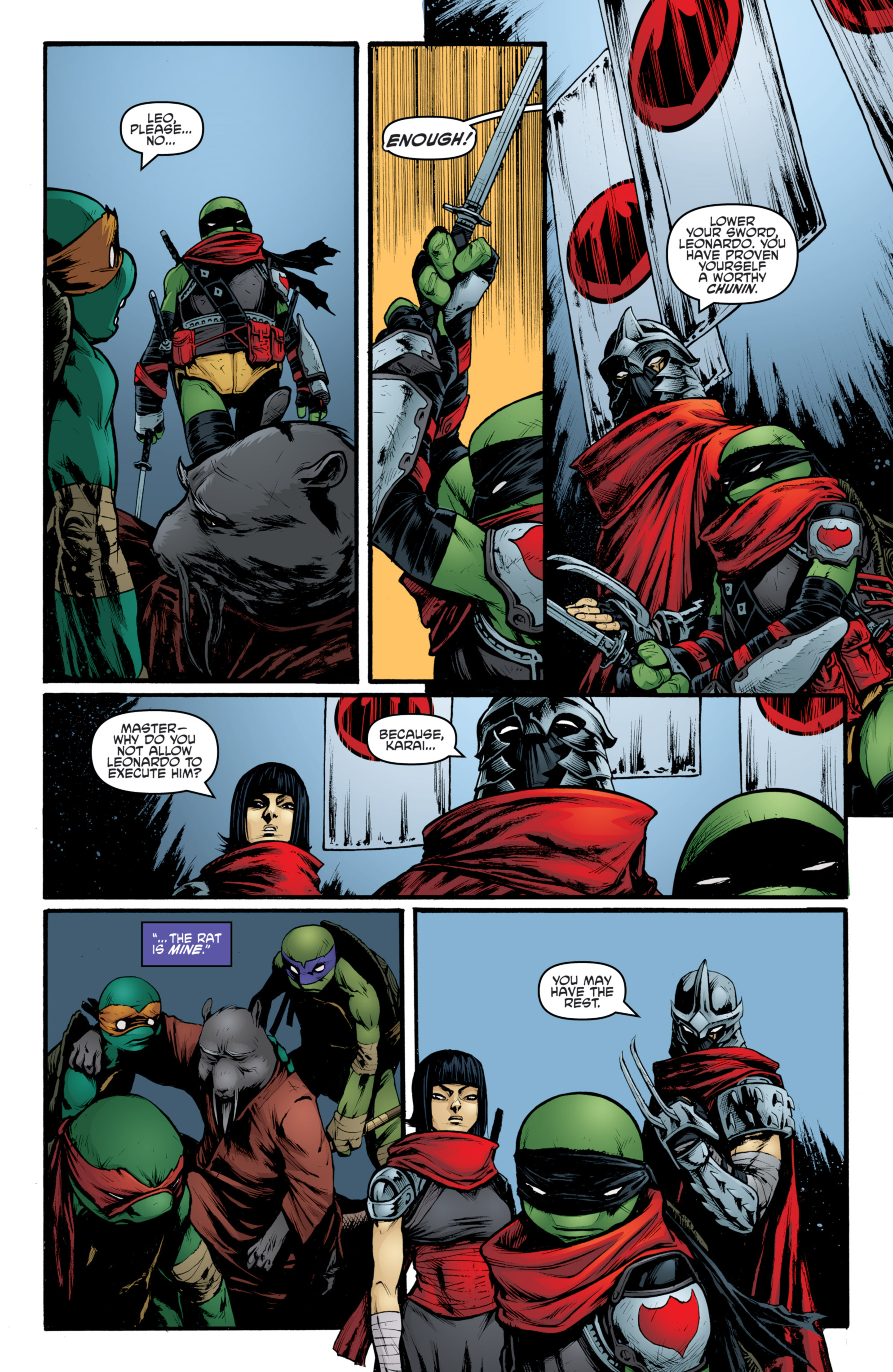 Read Teenage Mutant Ninja Turtles (2011) EN Manga Online