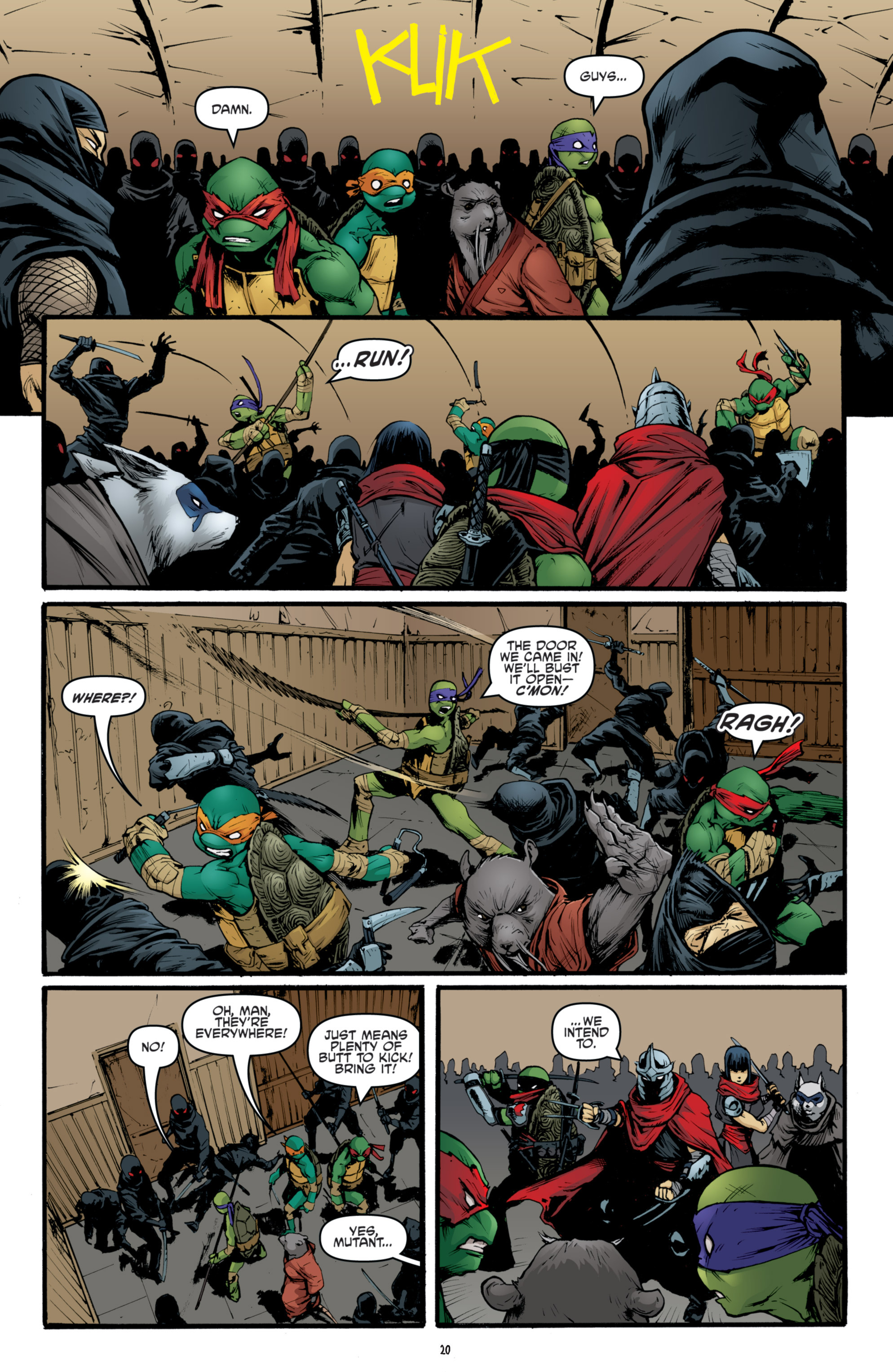Read Teenage Mutant Ninja Turtles (2011) EN Manga Online