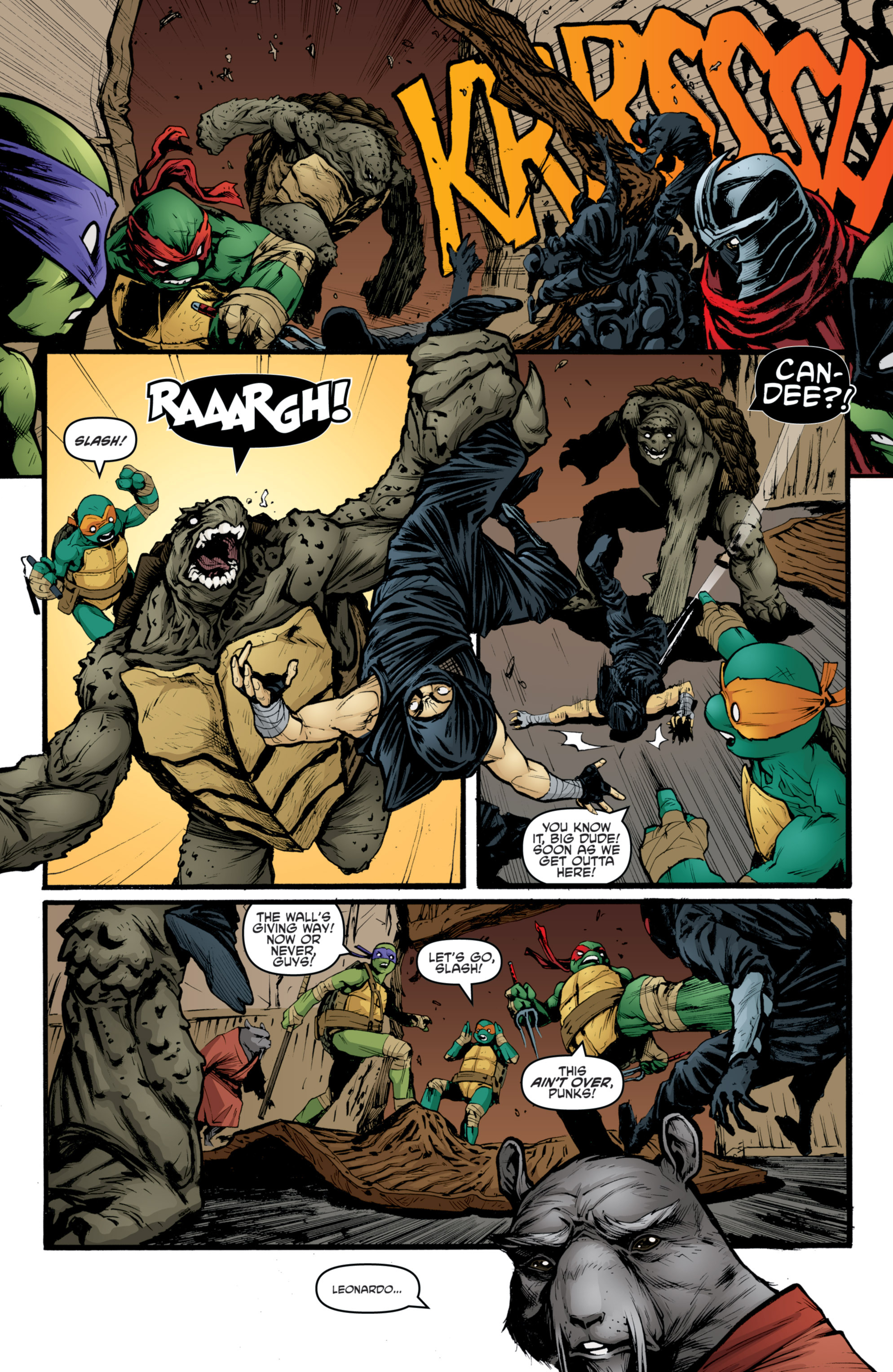 Read Teenage Mutant Ninja Turtles (2011) EN Manga Online