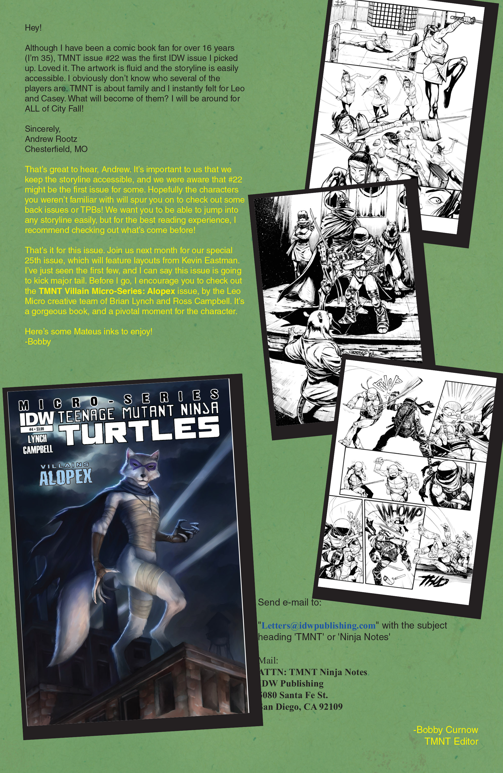 Read Teenage Mutant Ninja Turtles (2011) EN Manga Online