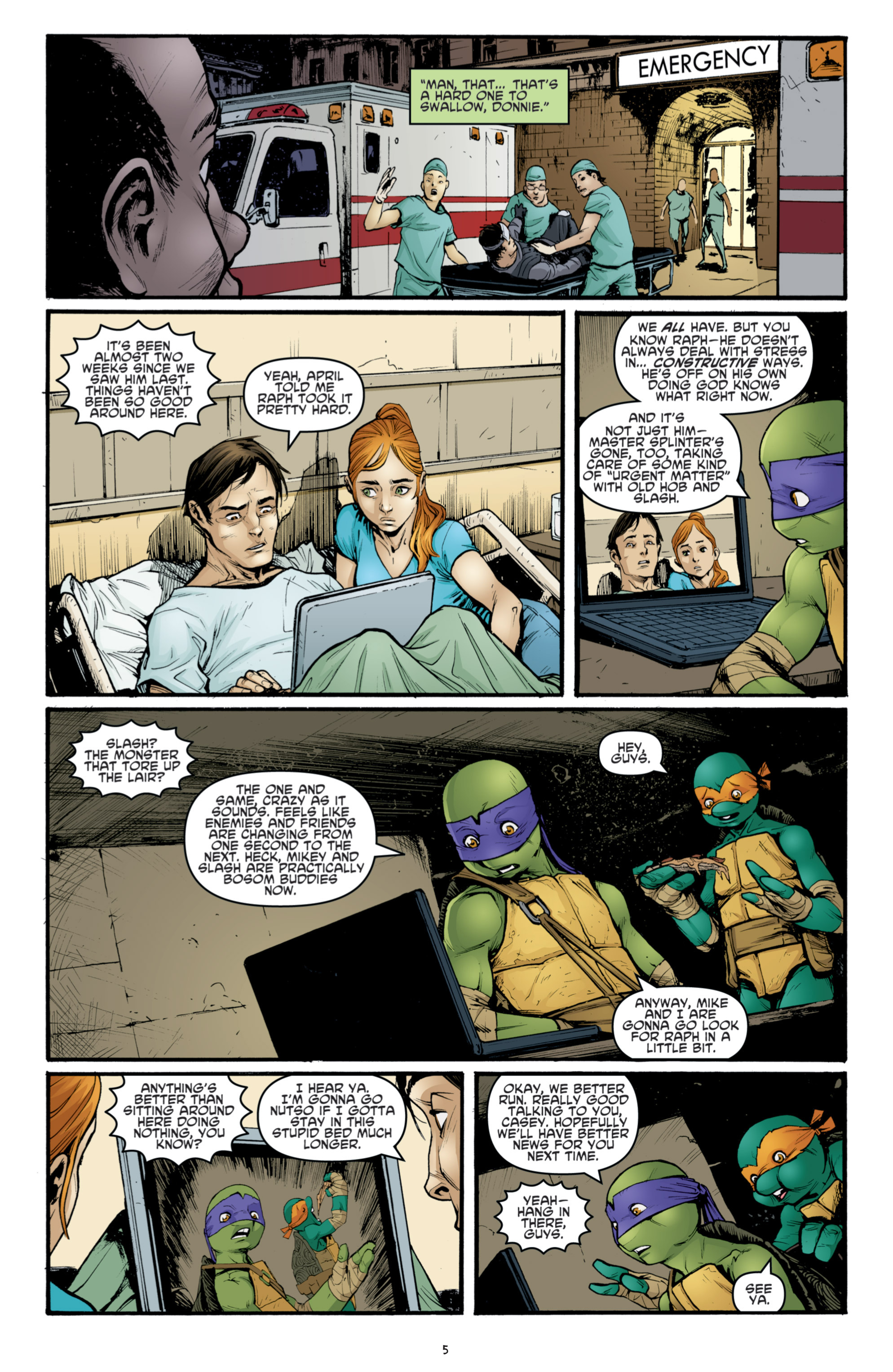 Read Teenage Mutant Ninja Turtles (2011) EN Manga Online