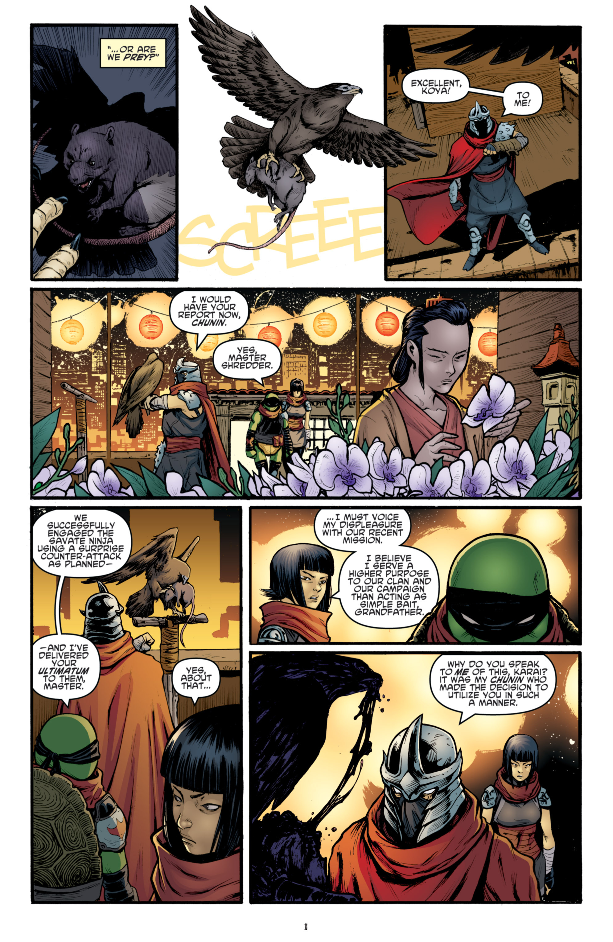 Read Teenage Mutant Ninja Turtles (2011) EN Manga Online