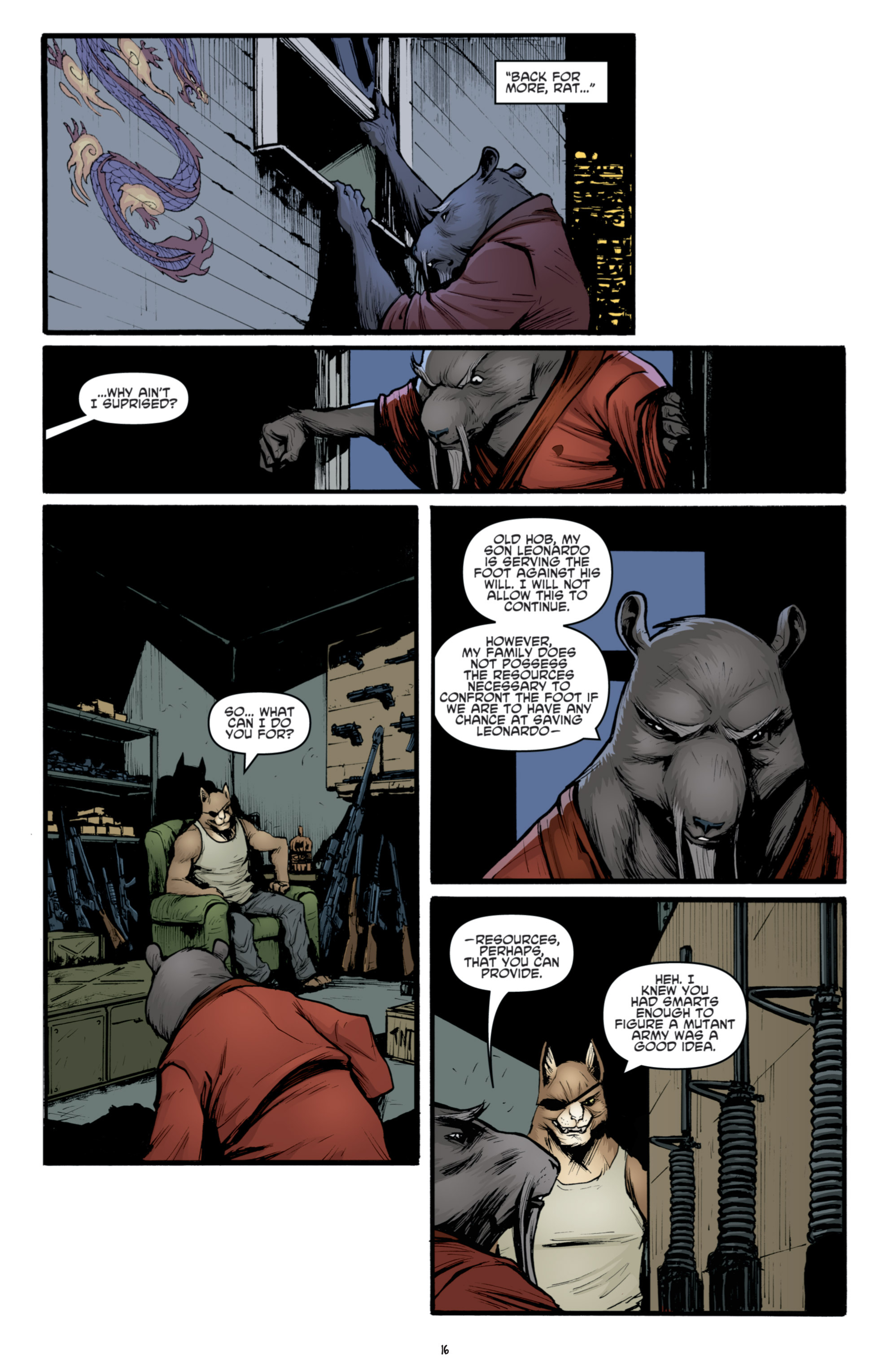 Read Teenage Mutant Ninja Turtles (2011) EN Manga Online