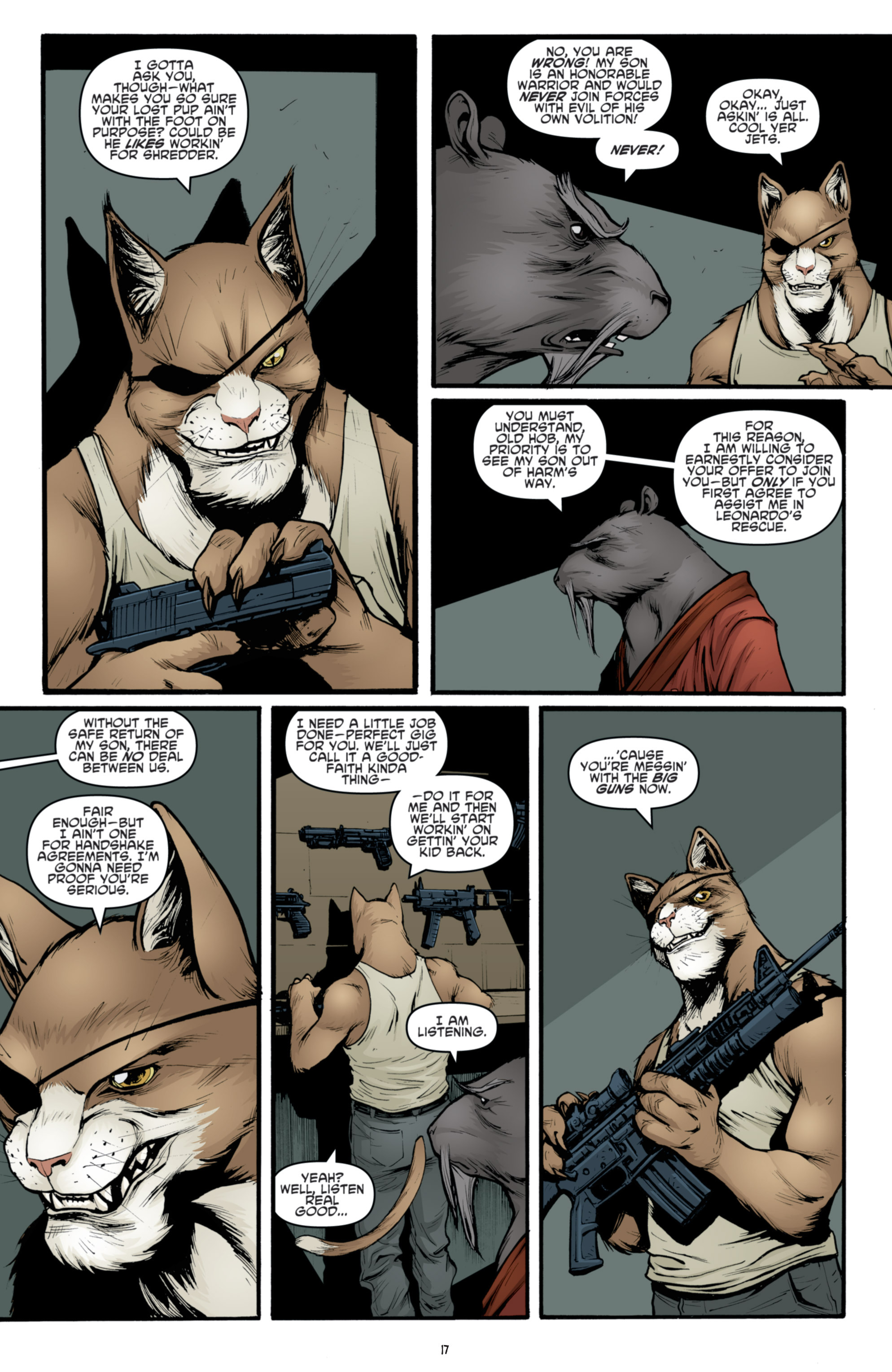 Read Teenage Mutant Ninja Turtles (2011) EN Manga Online