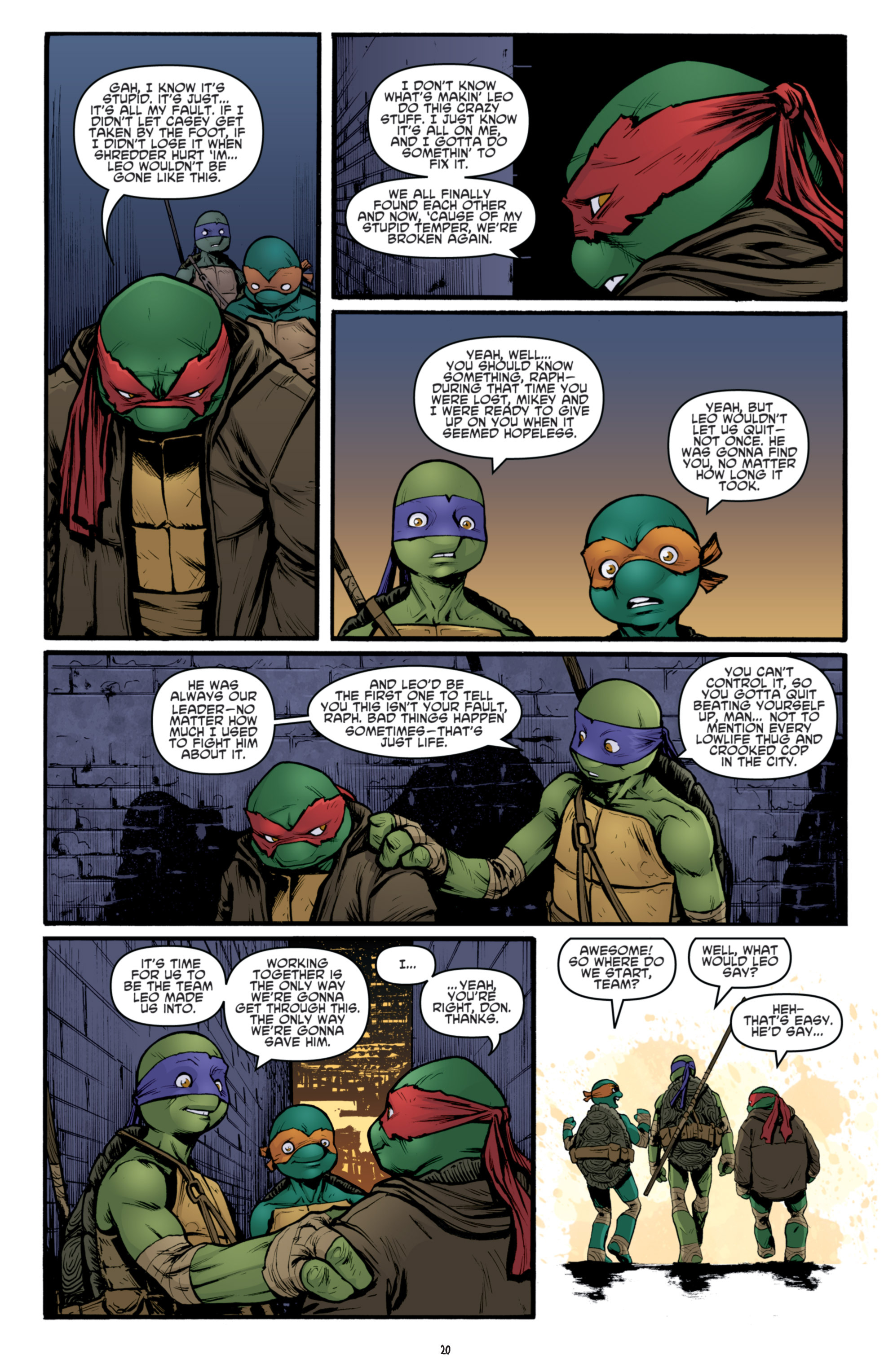 Read Teenage Mutant Ninja Turtles (2011) EN Manga Online