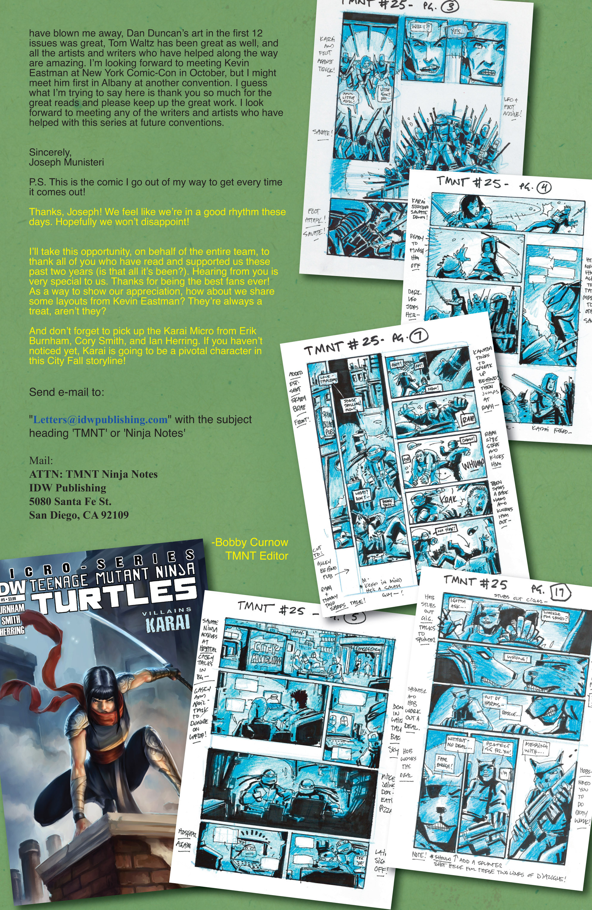 Read Teenage Mutant Ninja Turtles (2011) EN Manga Online