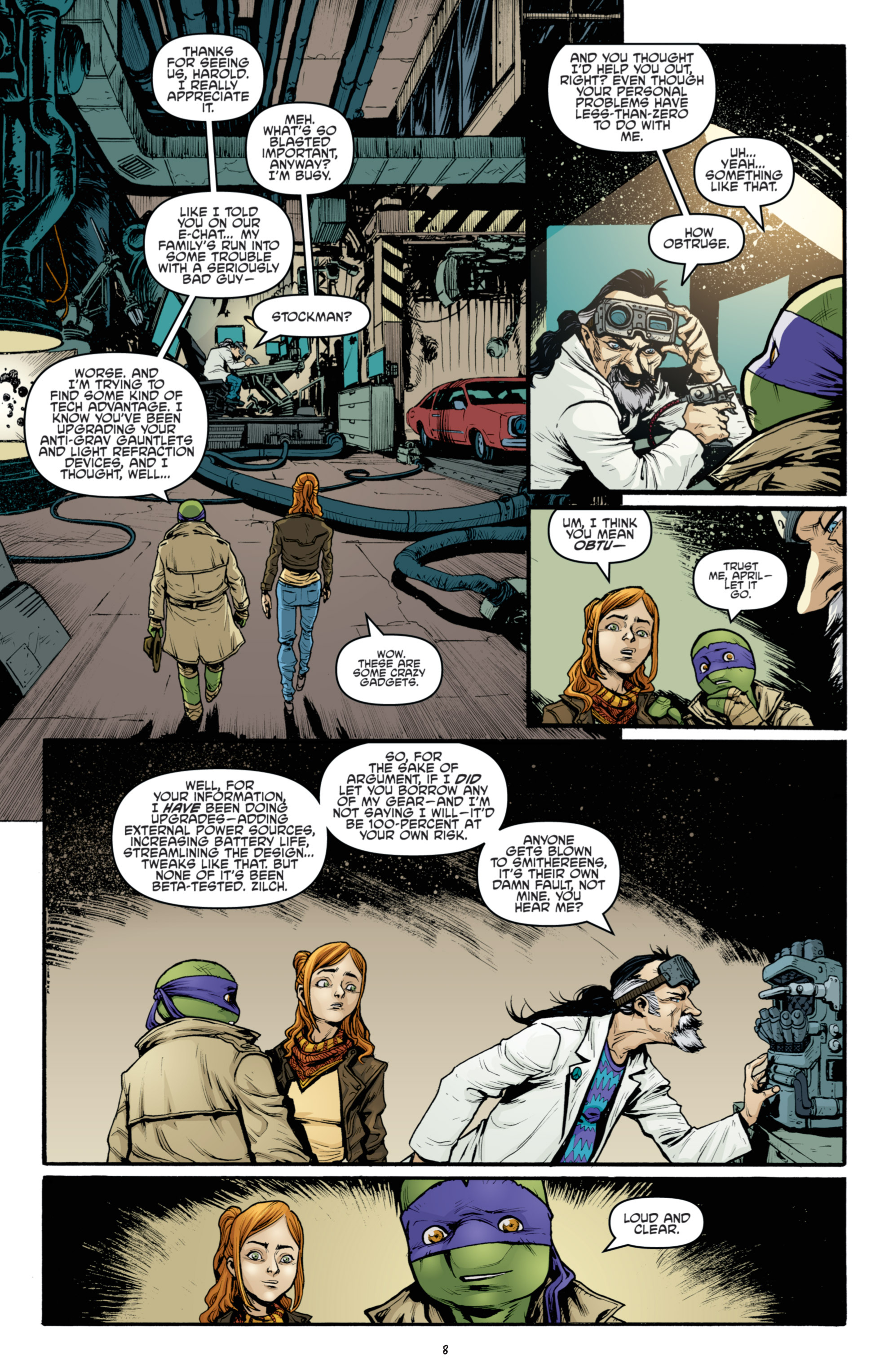 Read Teenage Mutant Ninja Turtles (2011) EN Manga Online